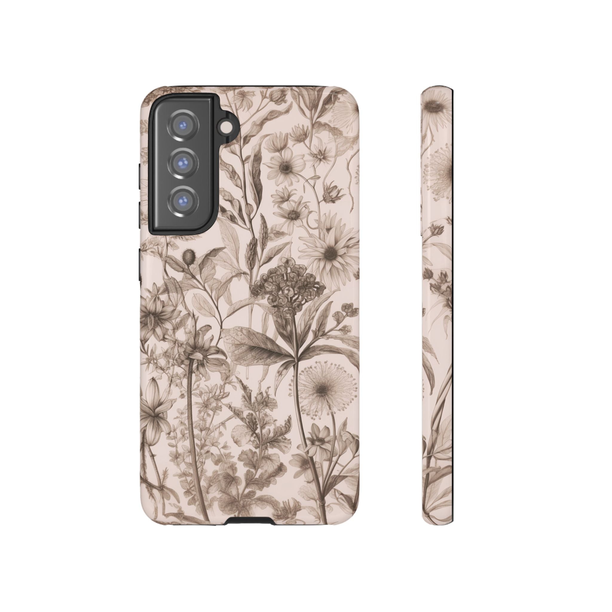 Wildflowers Floral Galaxy Case
