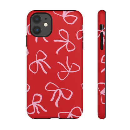 Ribbons & Bows | Red Coquette Case