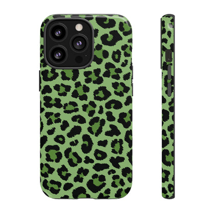 Green Leopard | Y2K Animal Print Case