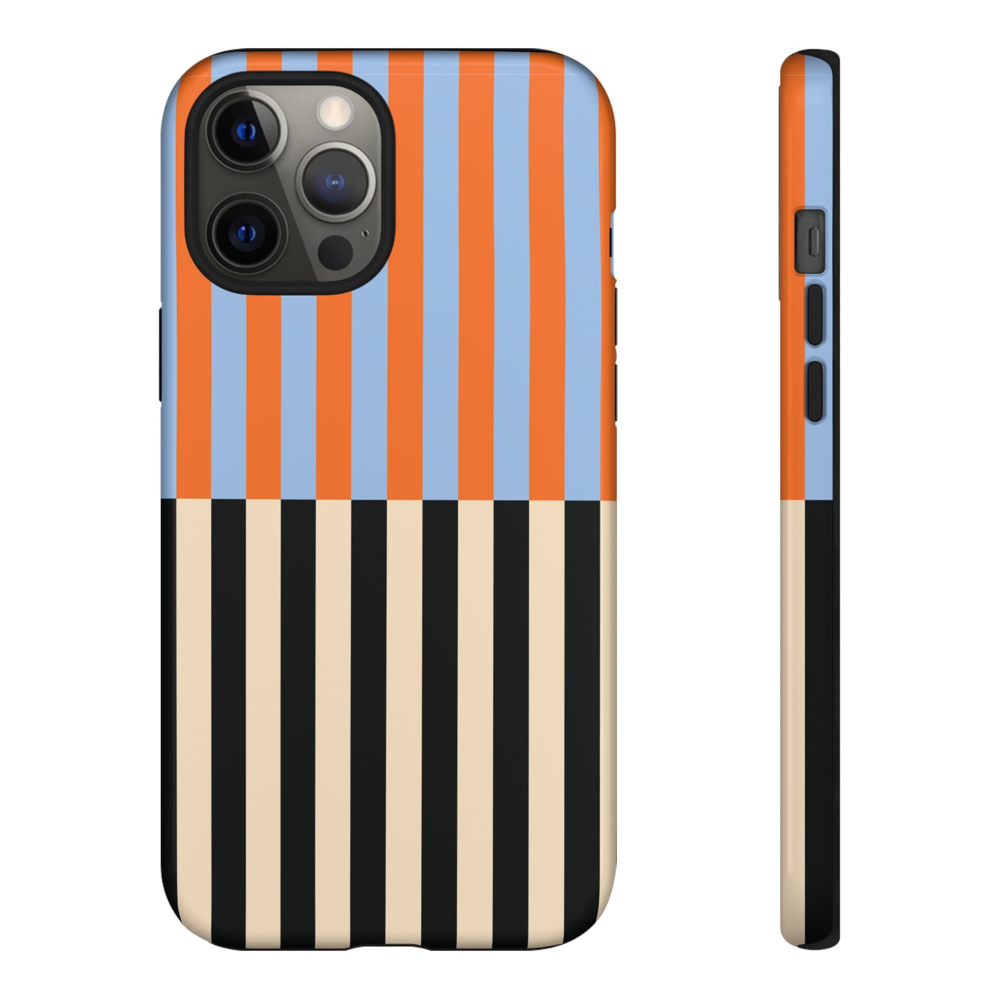Colorblock Stripe iPhone Case