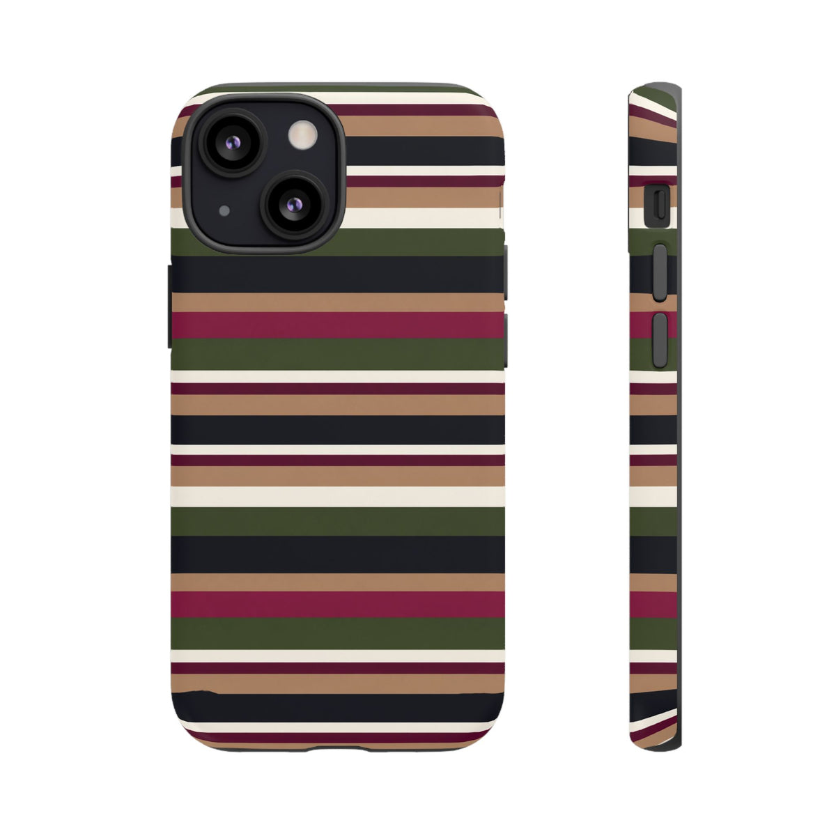 West End | Retro Striped iPhone Case