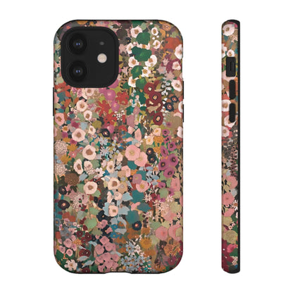 Coque iPhone à motif de giroflée | Motif floral