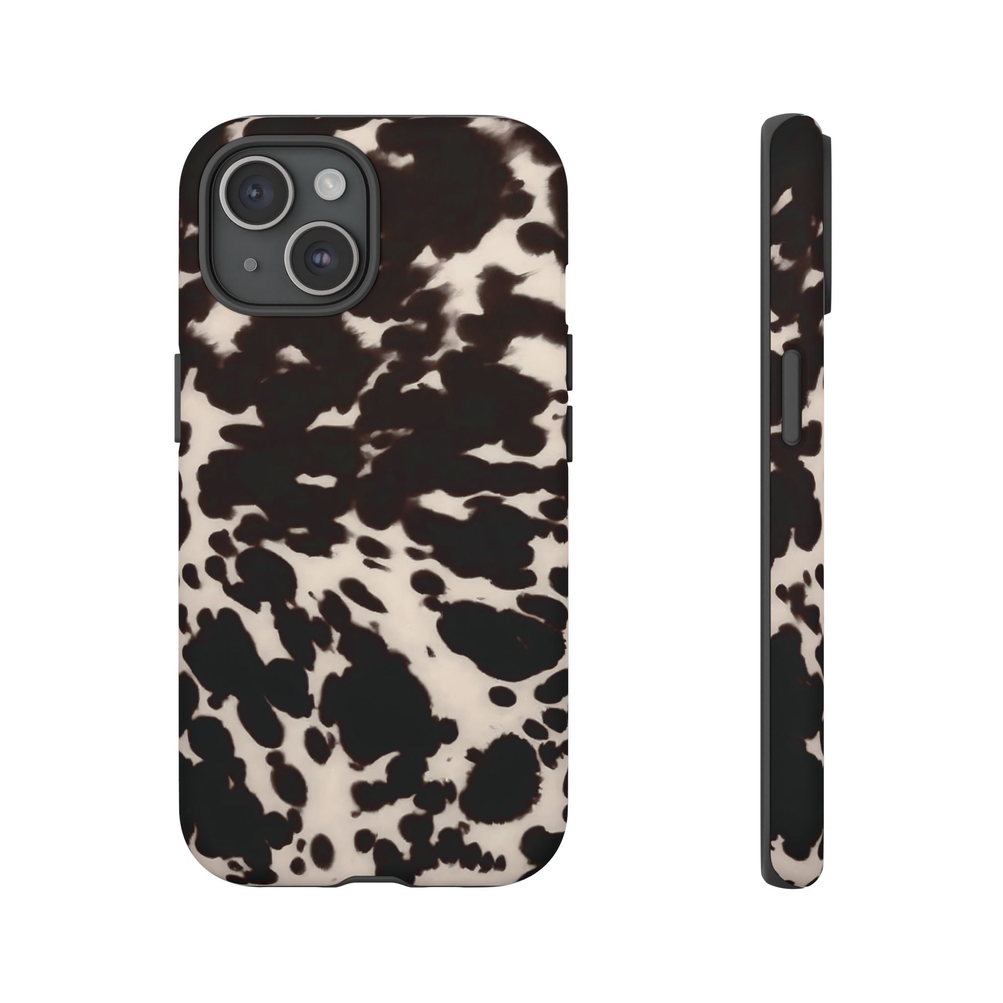 Spotted Cutie | Cow Print iPhone Case