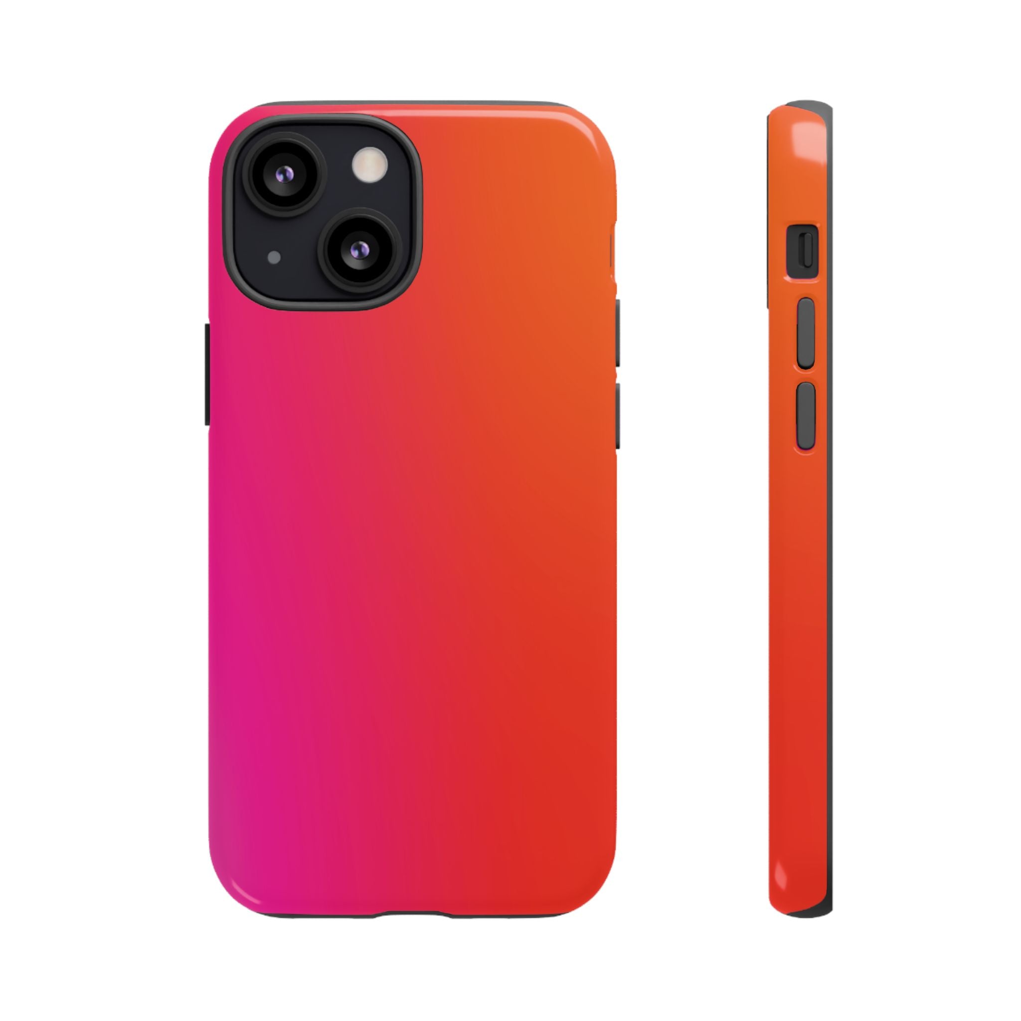 Funda para iPhone con diseño ombré y puesta de sol en la isla