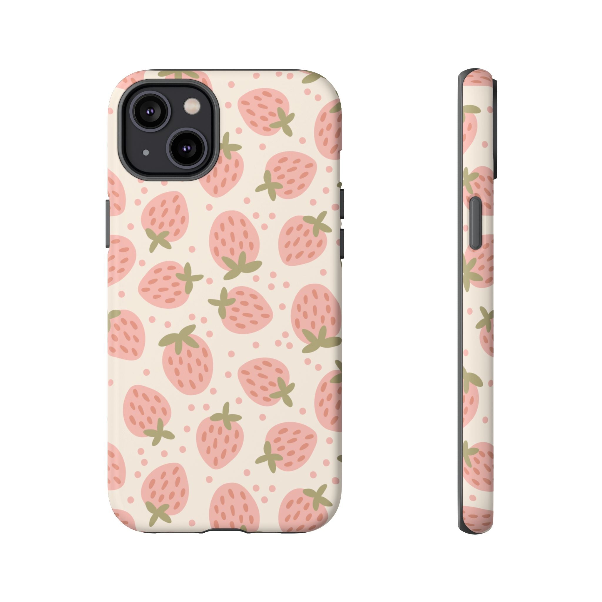 Strawberry Cream iPhone Case