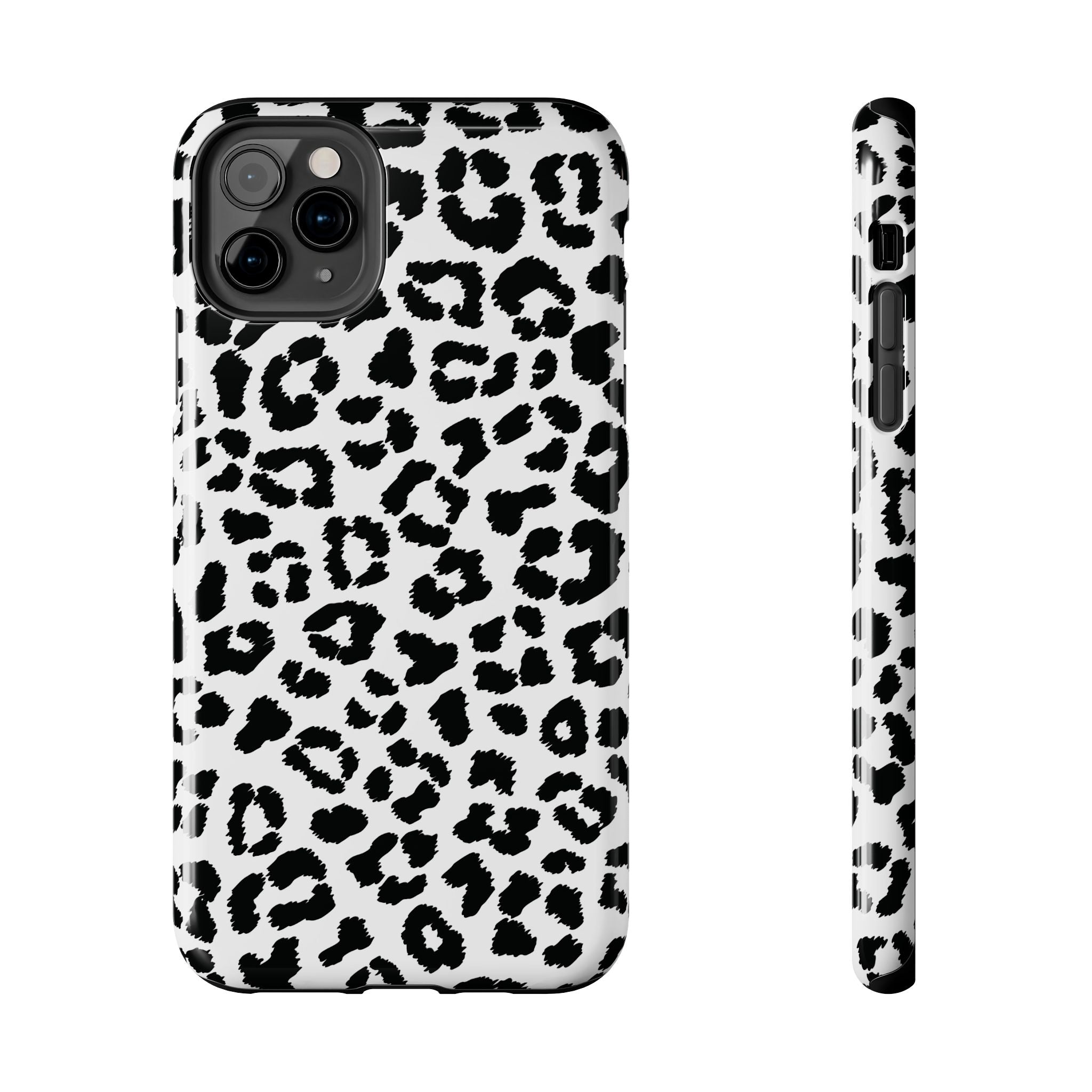 Meow | Funda para iPhone con estampado de leopardo