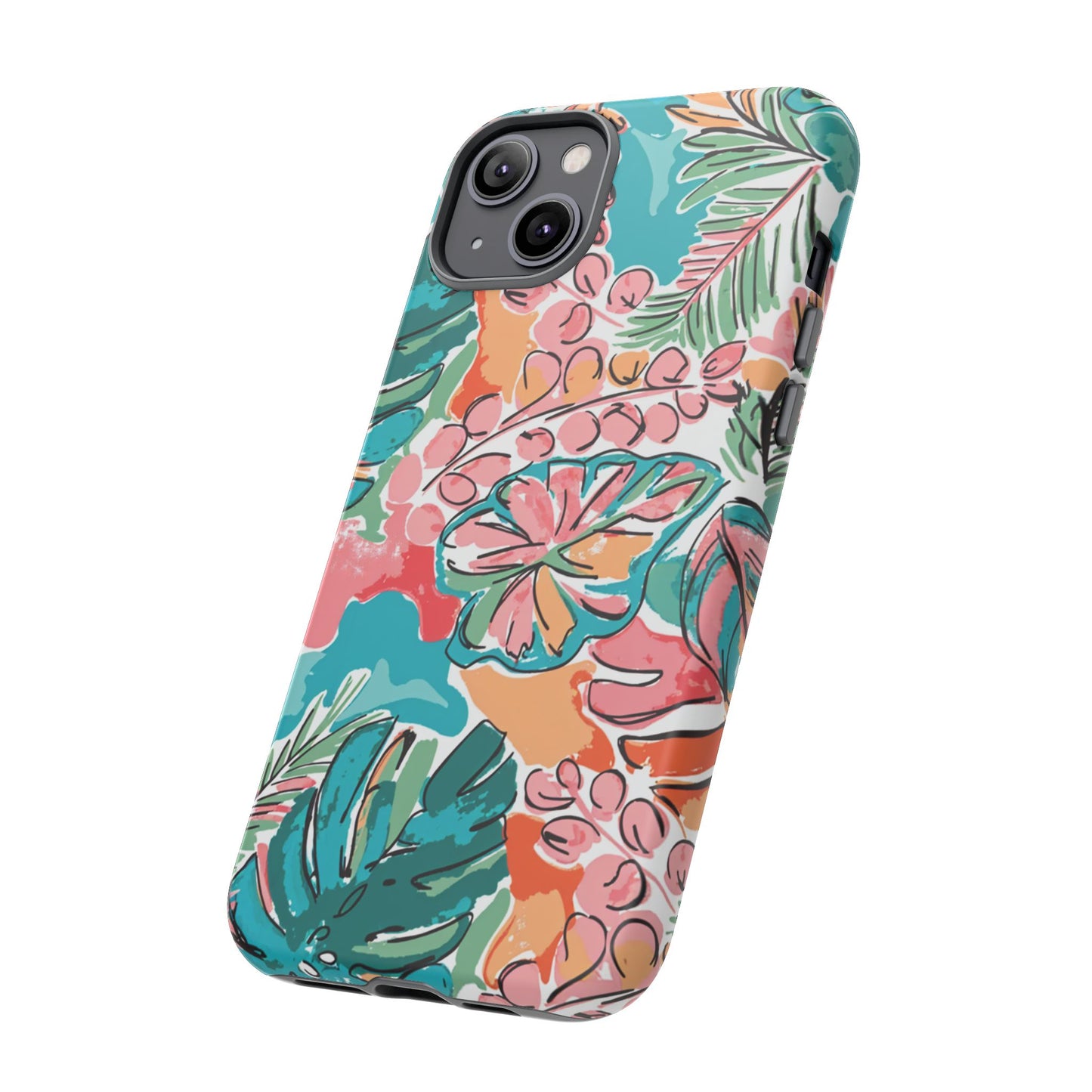 Tropical Botanical | Watercolor Botanical Case