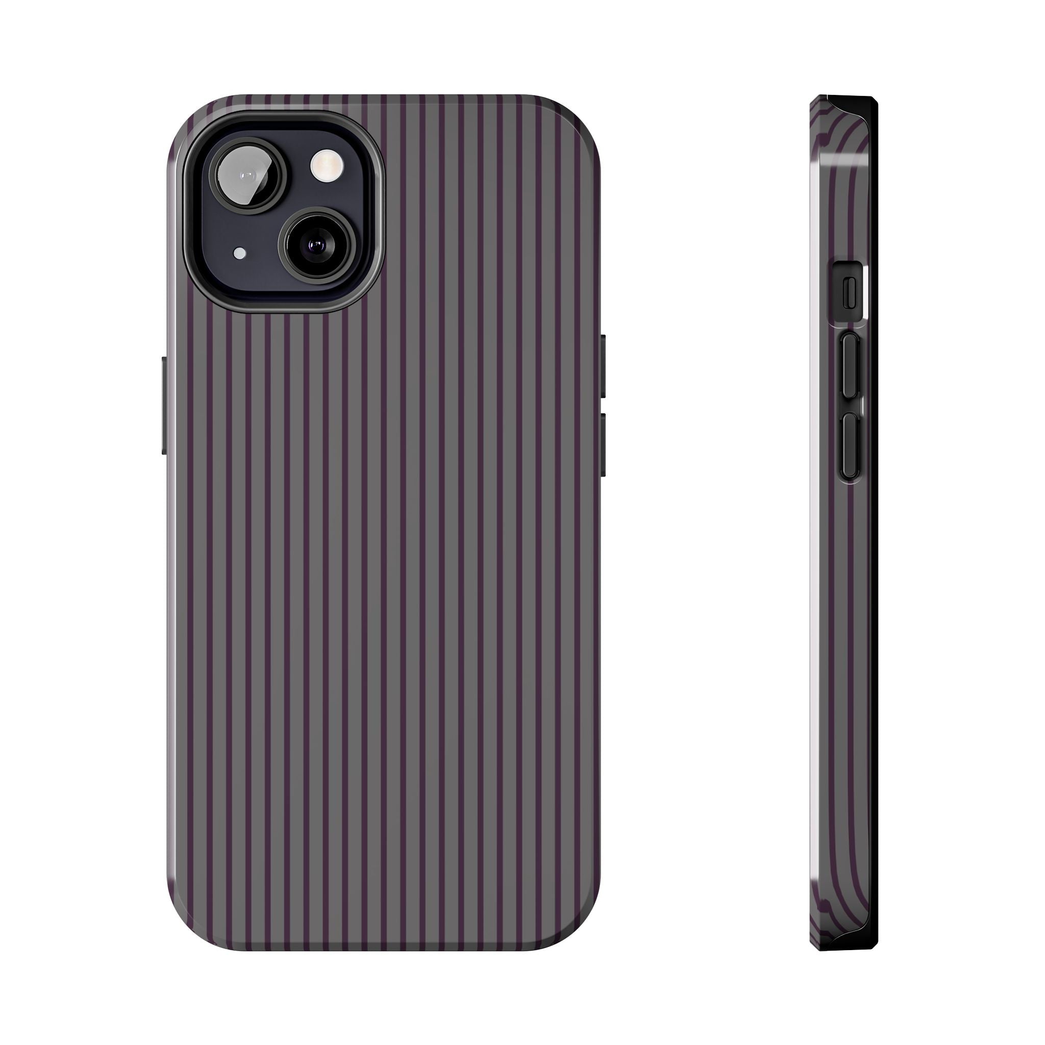 Trendsetter Gray Pinstripe iPhone Case
