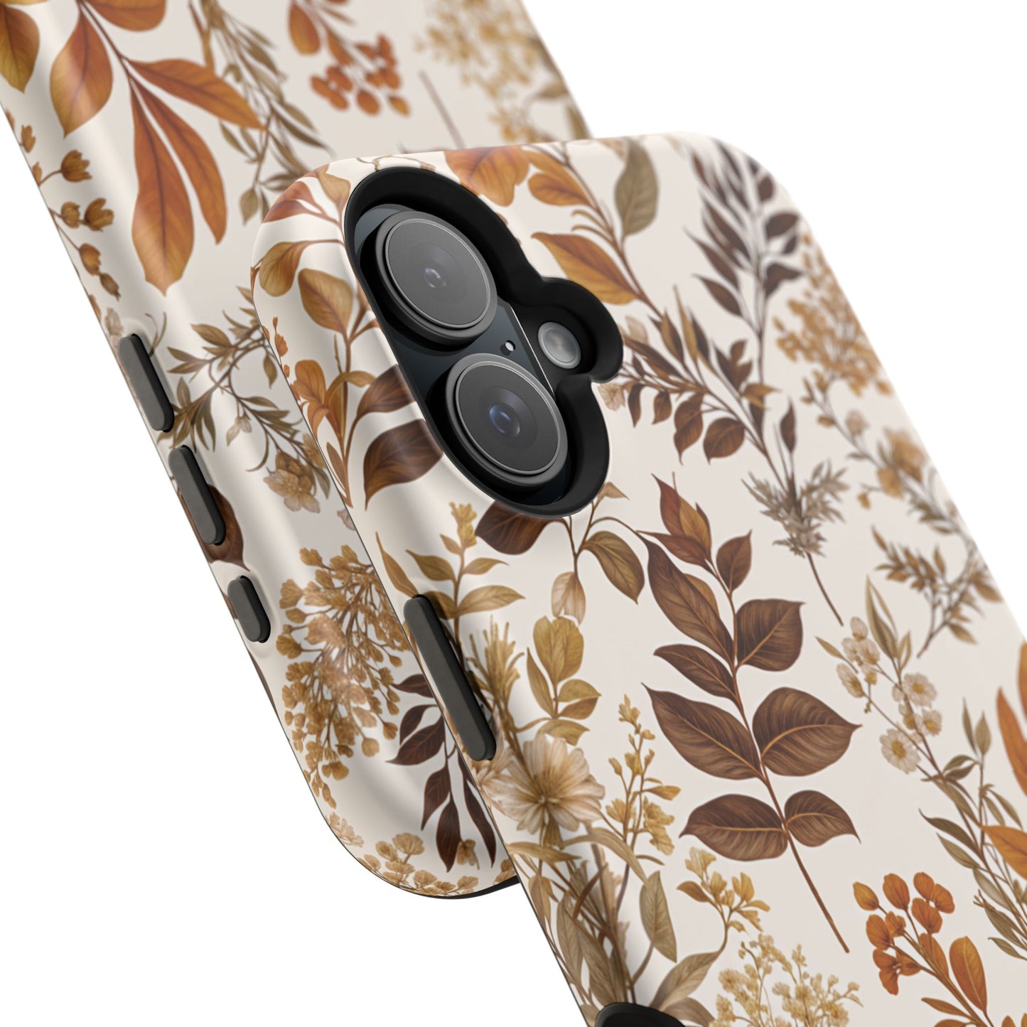 Autumn Botanical | Brown Floral MagSafe Case