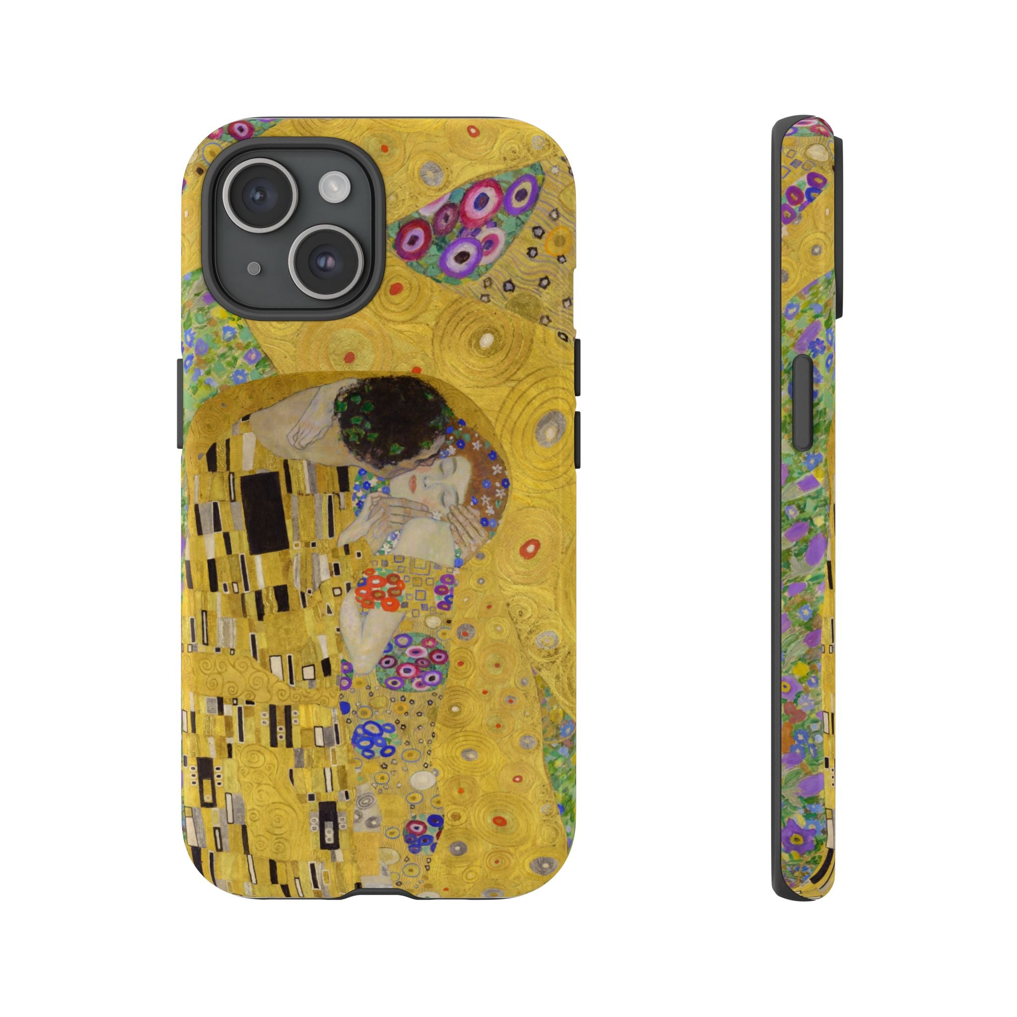 The Kiss | Klimt Collage iPhone Case
