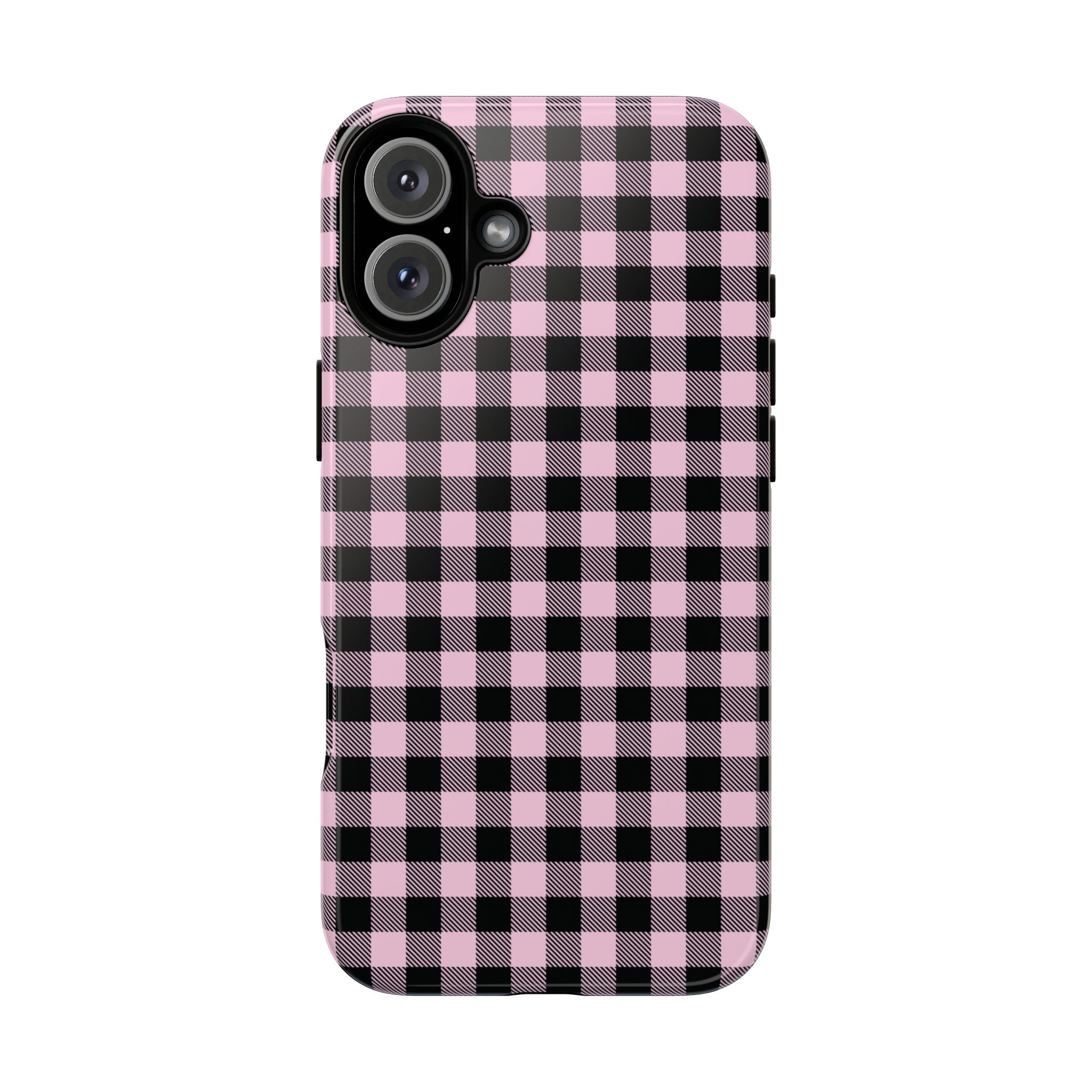 Pink Punk | Gingham iPhone Case
