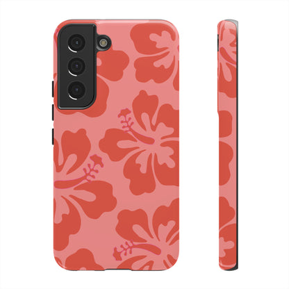 Island Life | Orange Hibiscus Floral Case