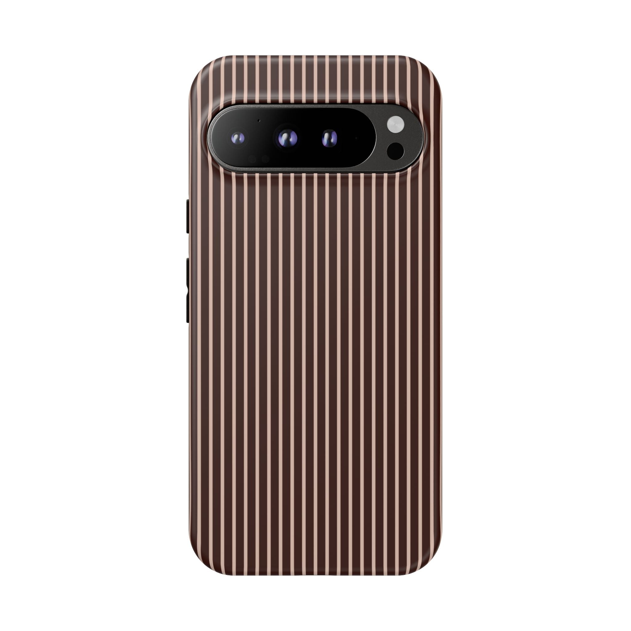 Cocoa Stripe Phone Case