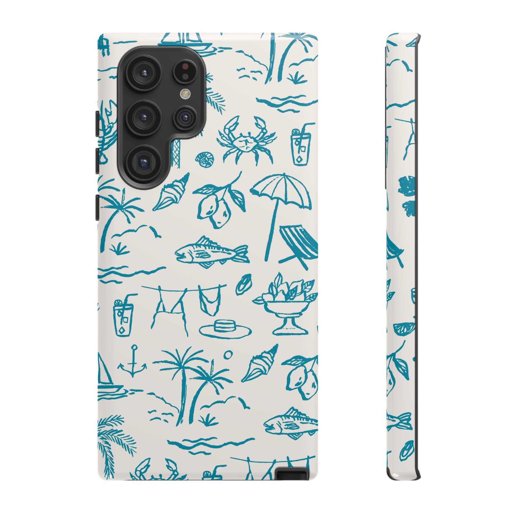 Meet Me Seaside Galaxy Case