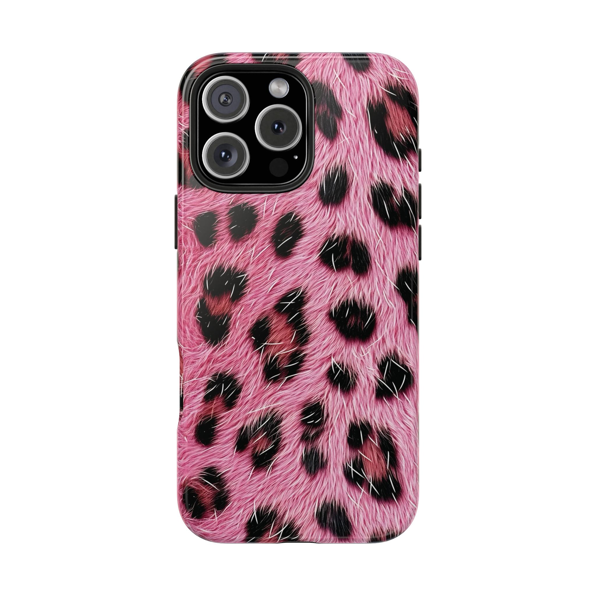 Party Animal Pink Leopard iPhone Case