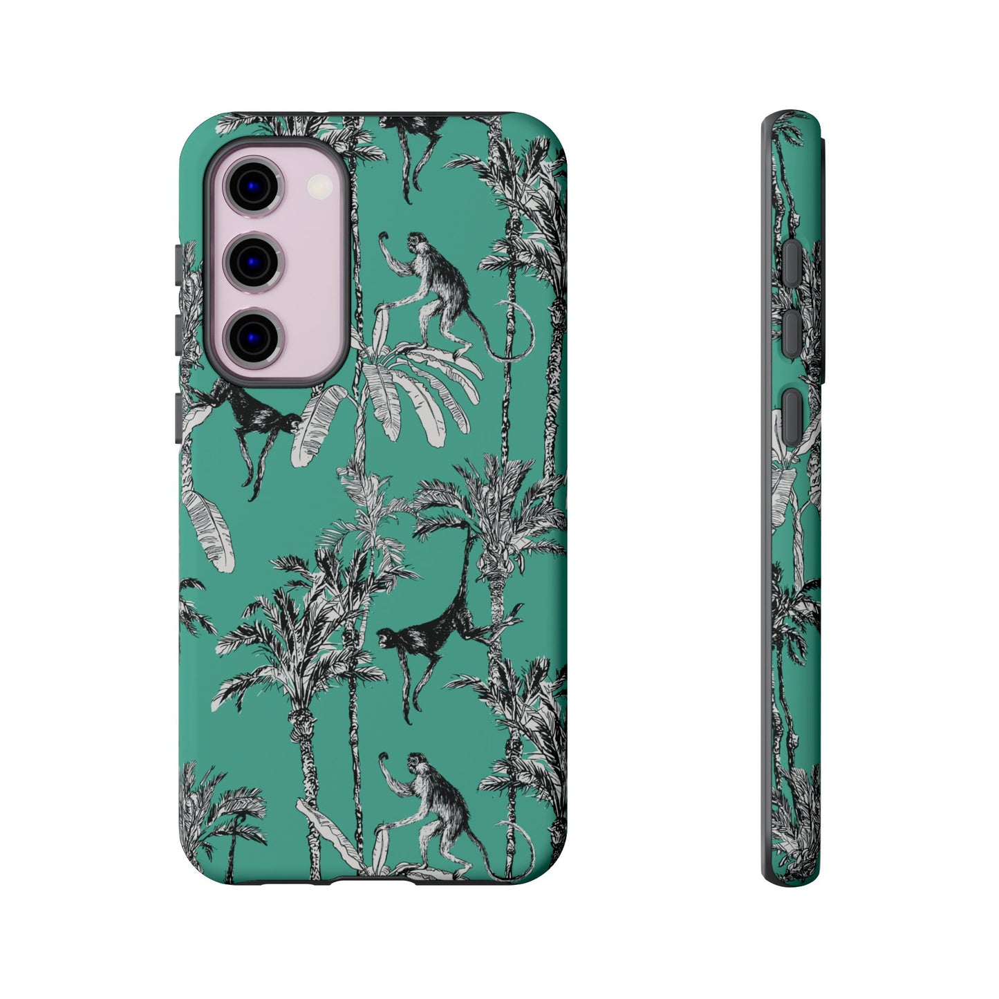 Monkey Business | Retro Tropical Palms Case