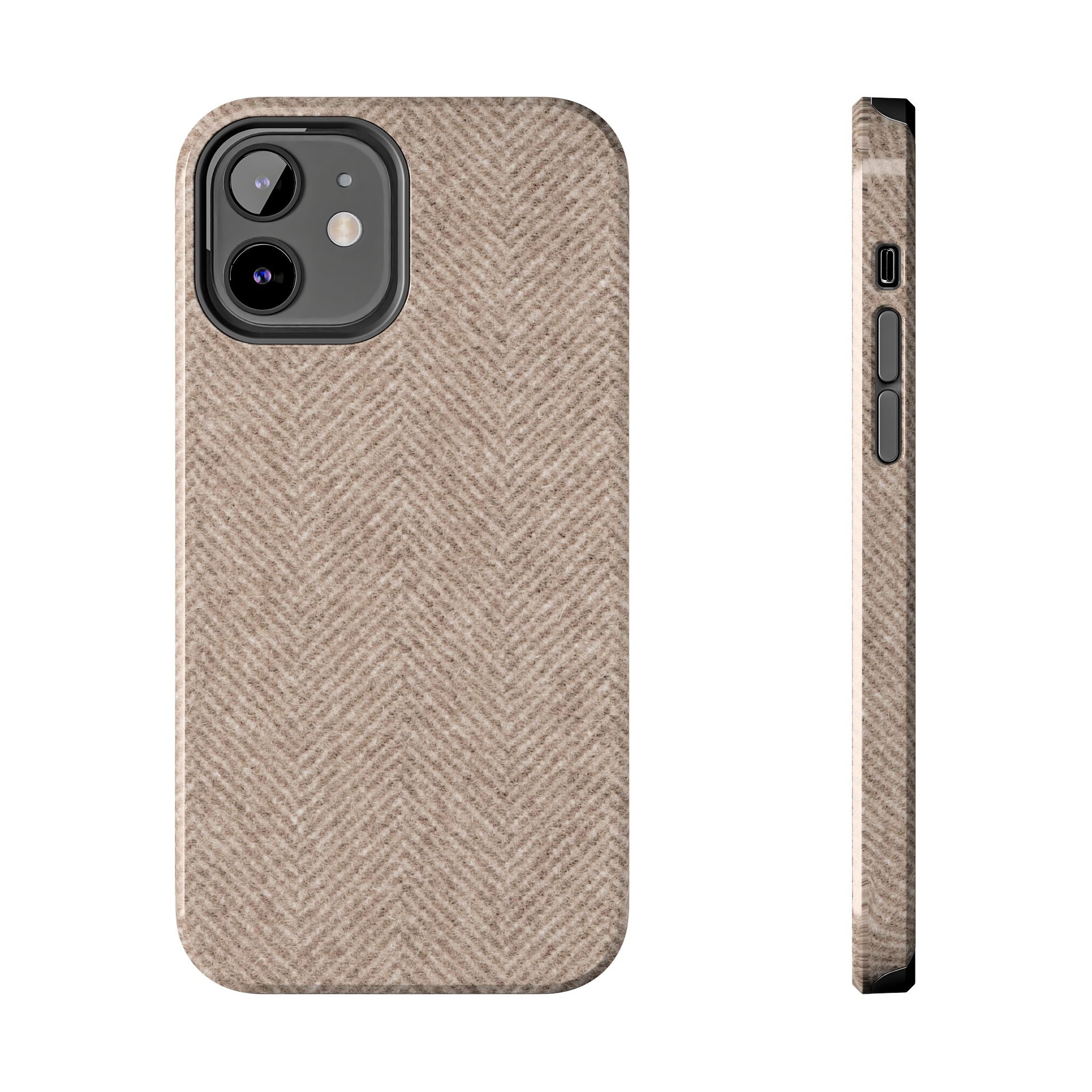 Tweed Neutral iPhone Case