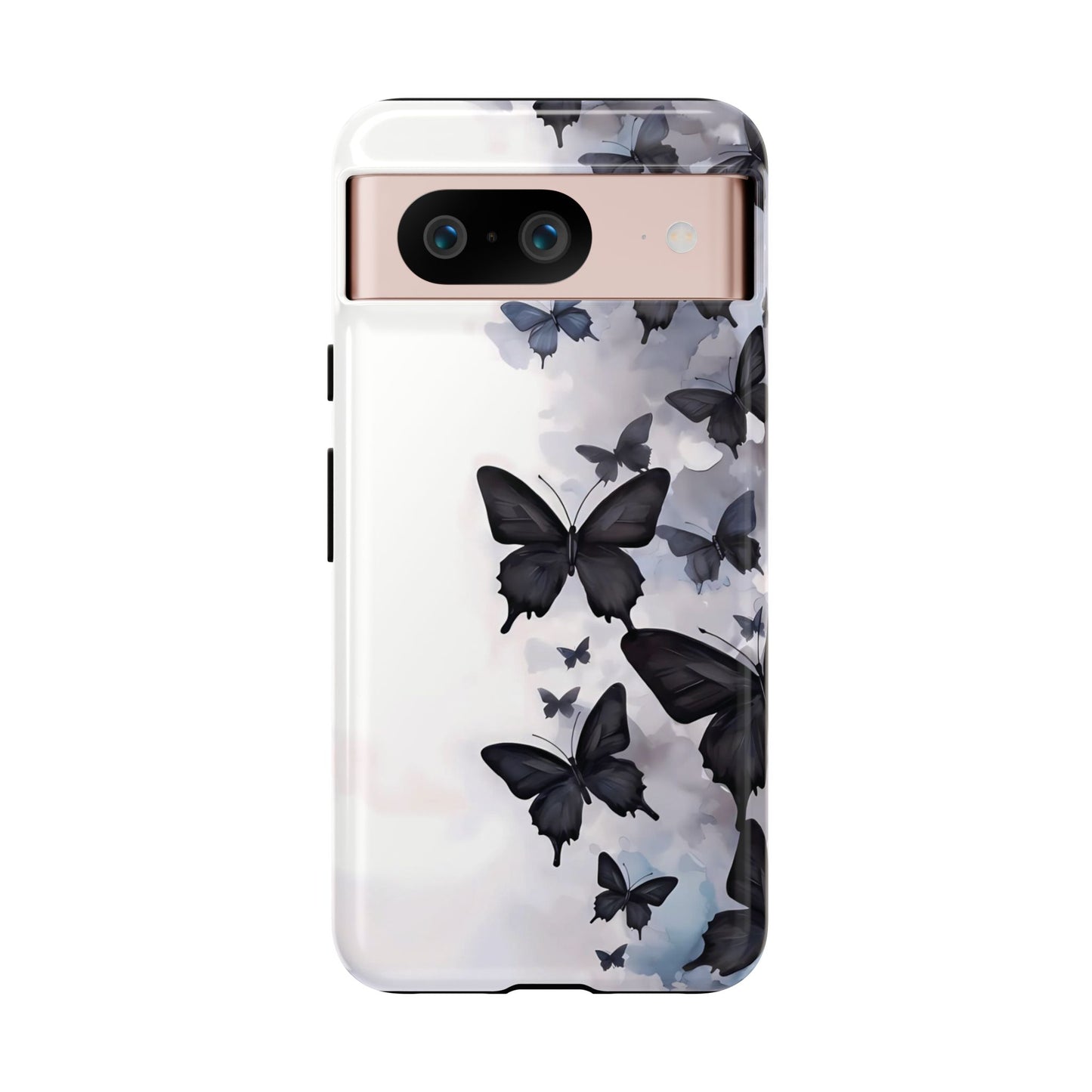 Estuche Pixel con diseño de mariposa sin límites