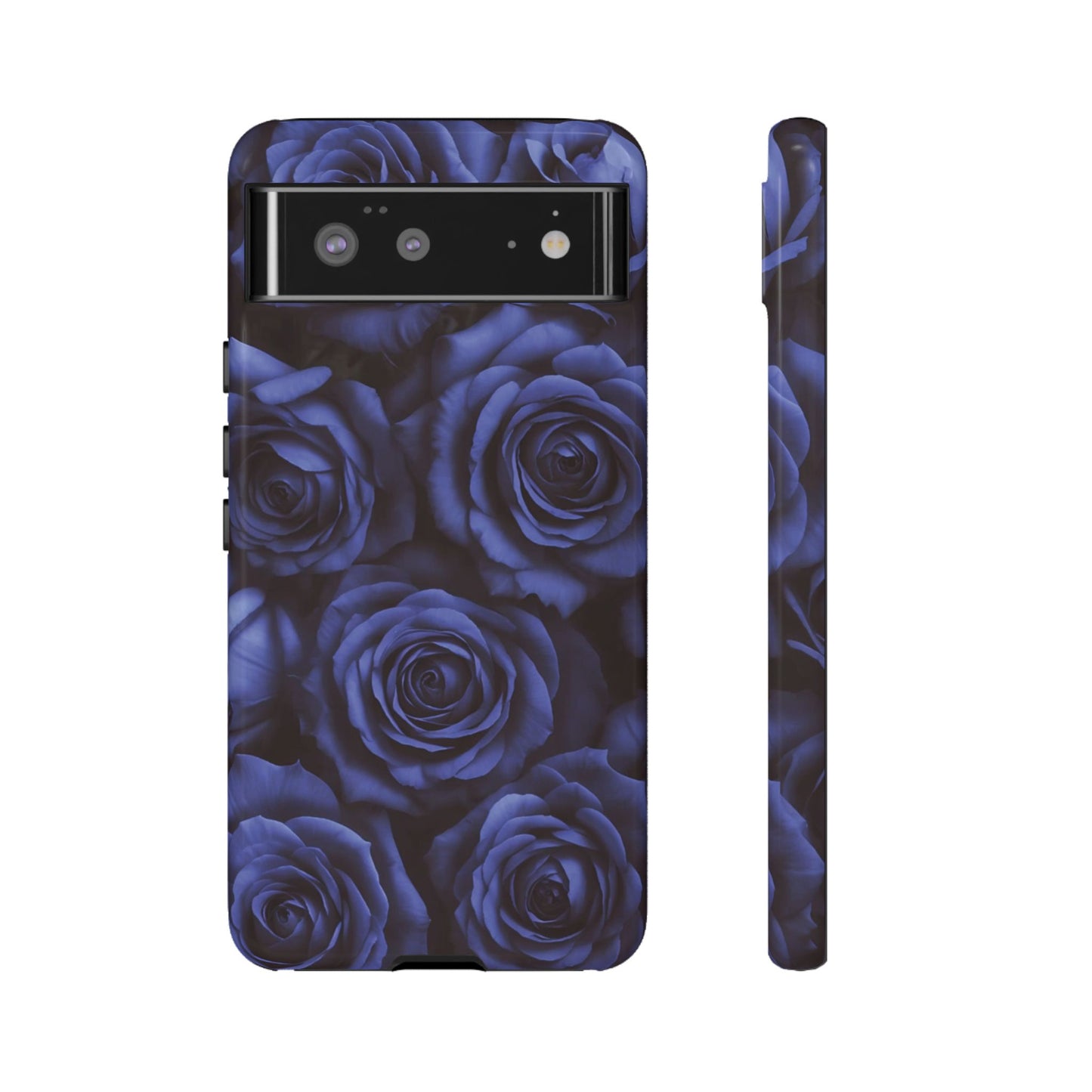 Blue Mood | Rose Pixel Case