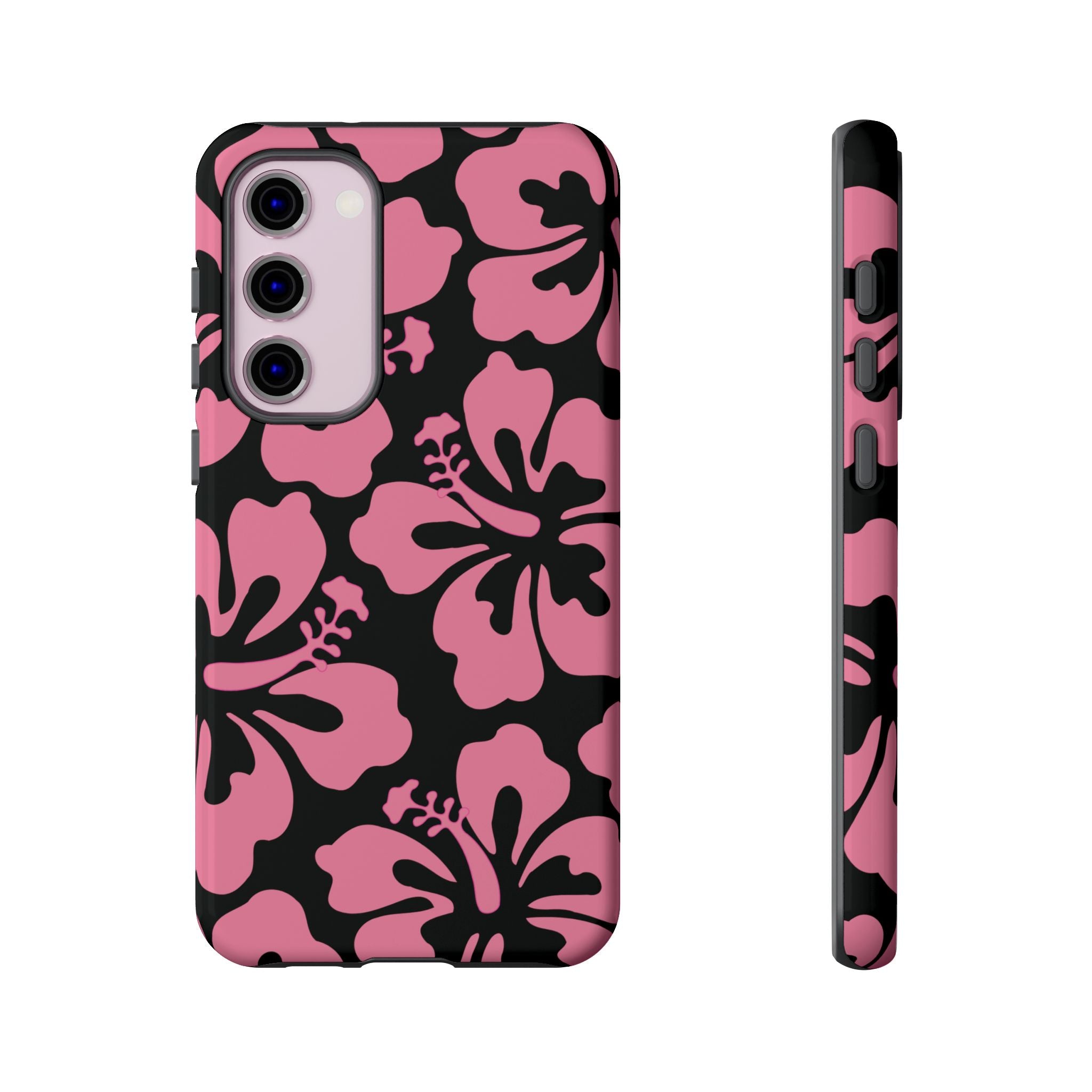 Maui Pink Hibiscus Galaxy Case