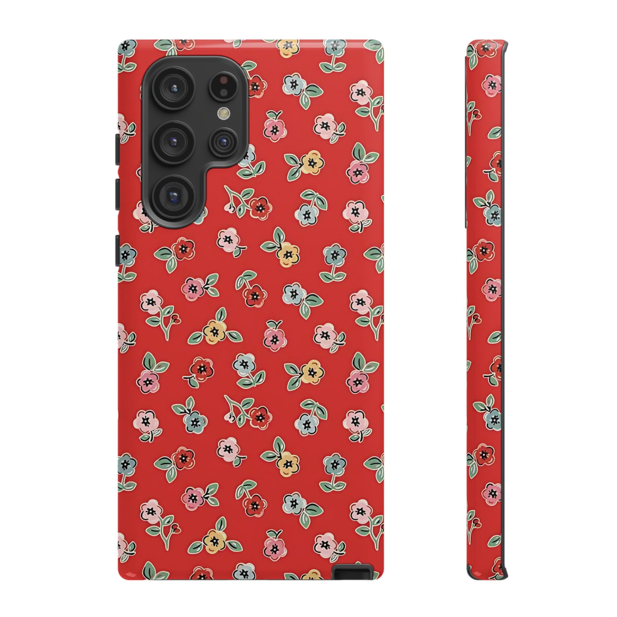 Tiny Blooms Cottagecore Floral Galaxy Case