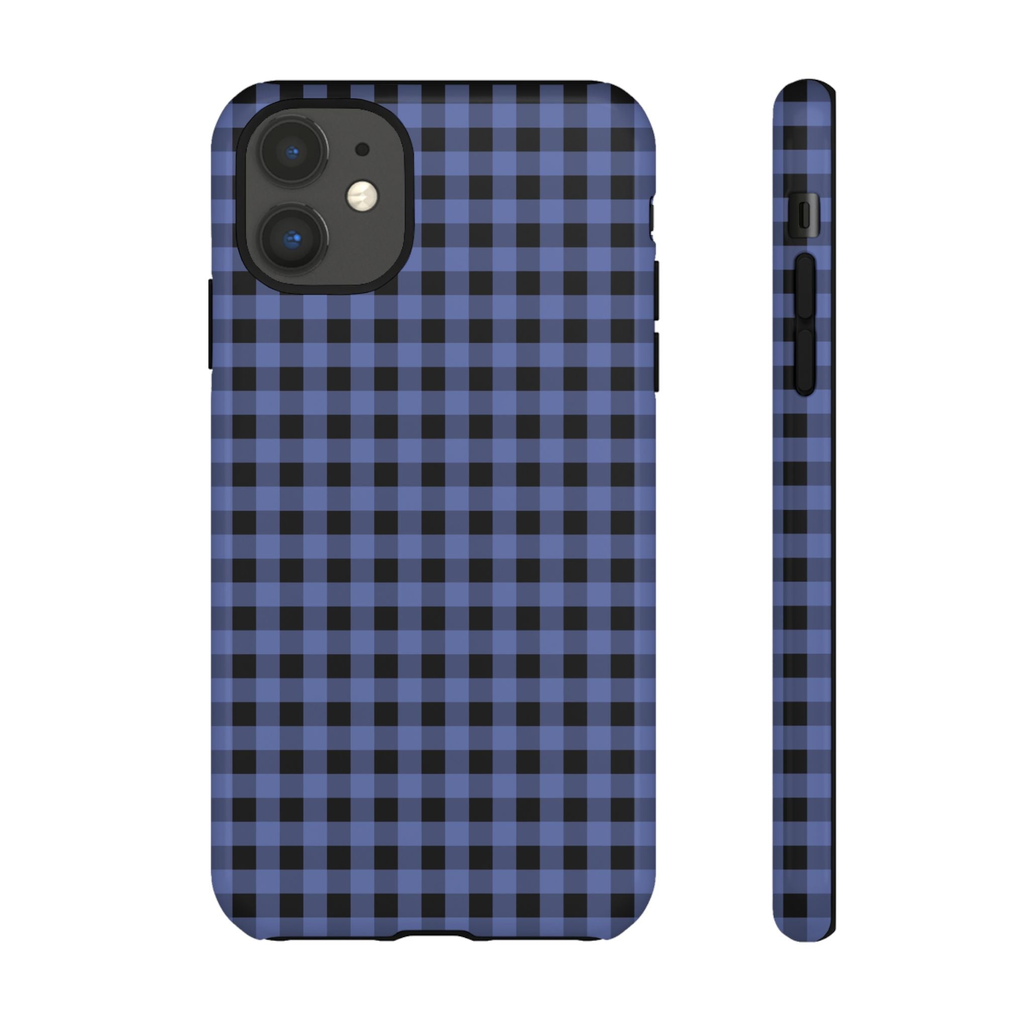 Blueberry Jam | Gingham iPhone Case