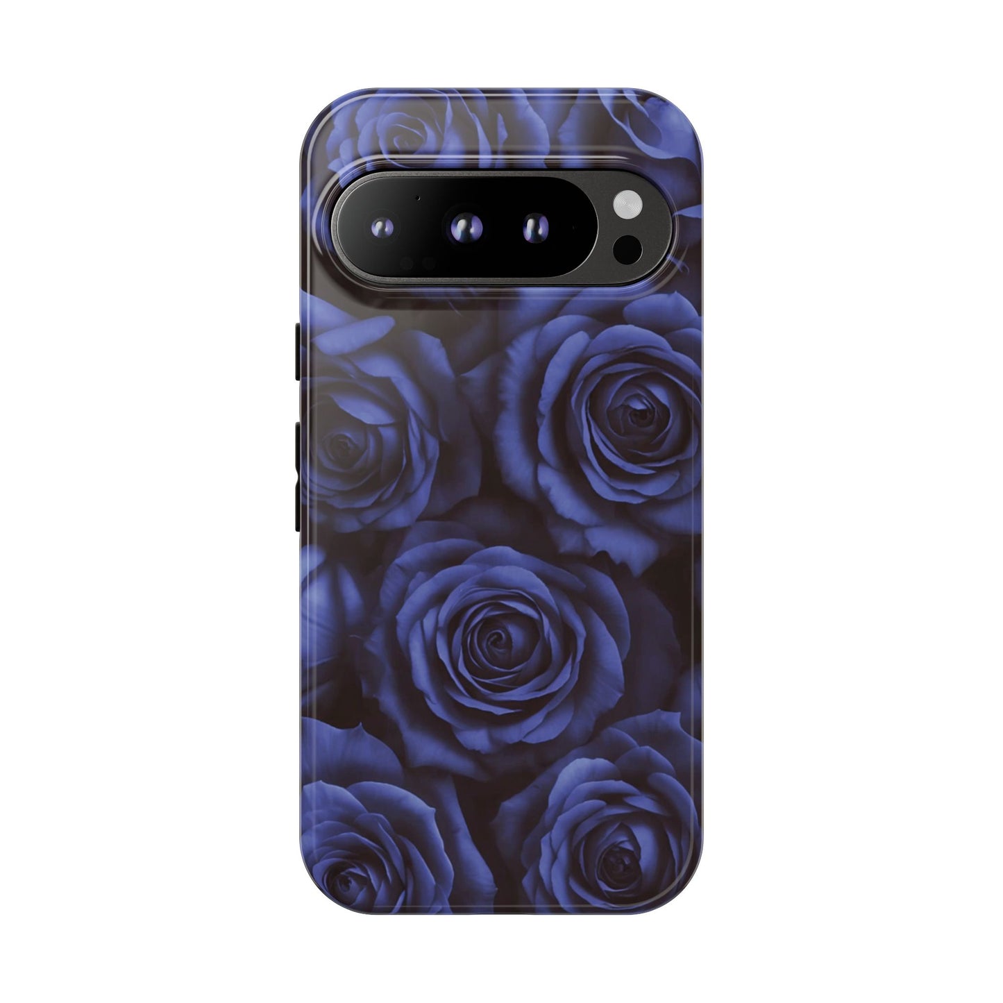 Blue Mood | Rose Pixel Case