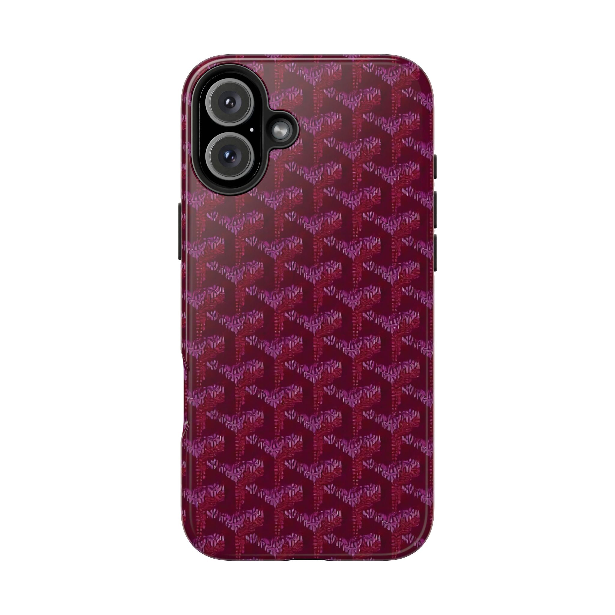 Designer Weave Purple iPhone Case