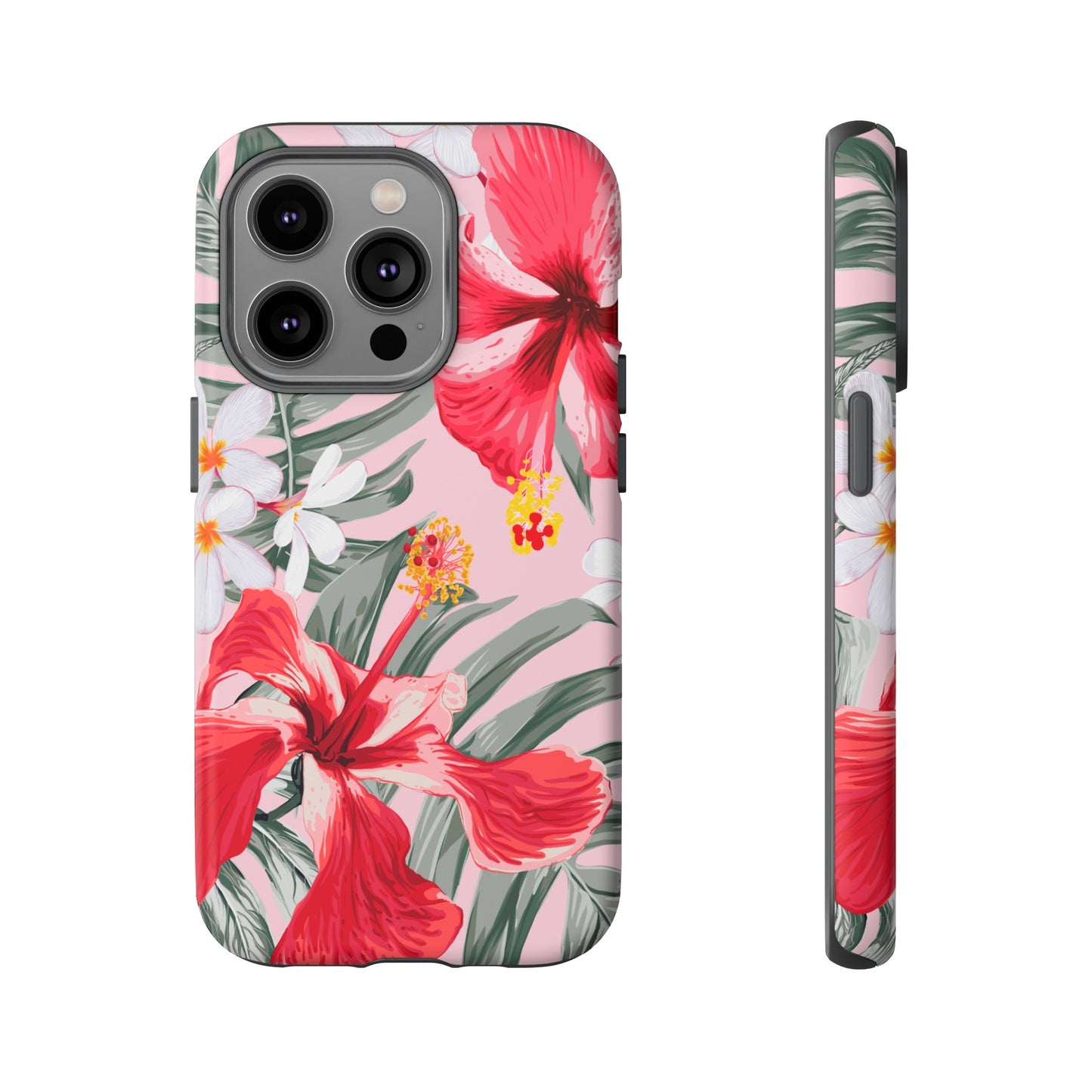 Pua | Pink Hibiscus Floral Case