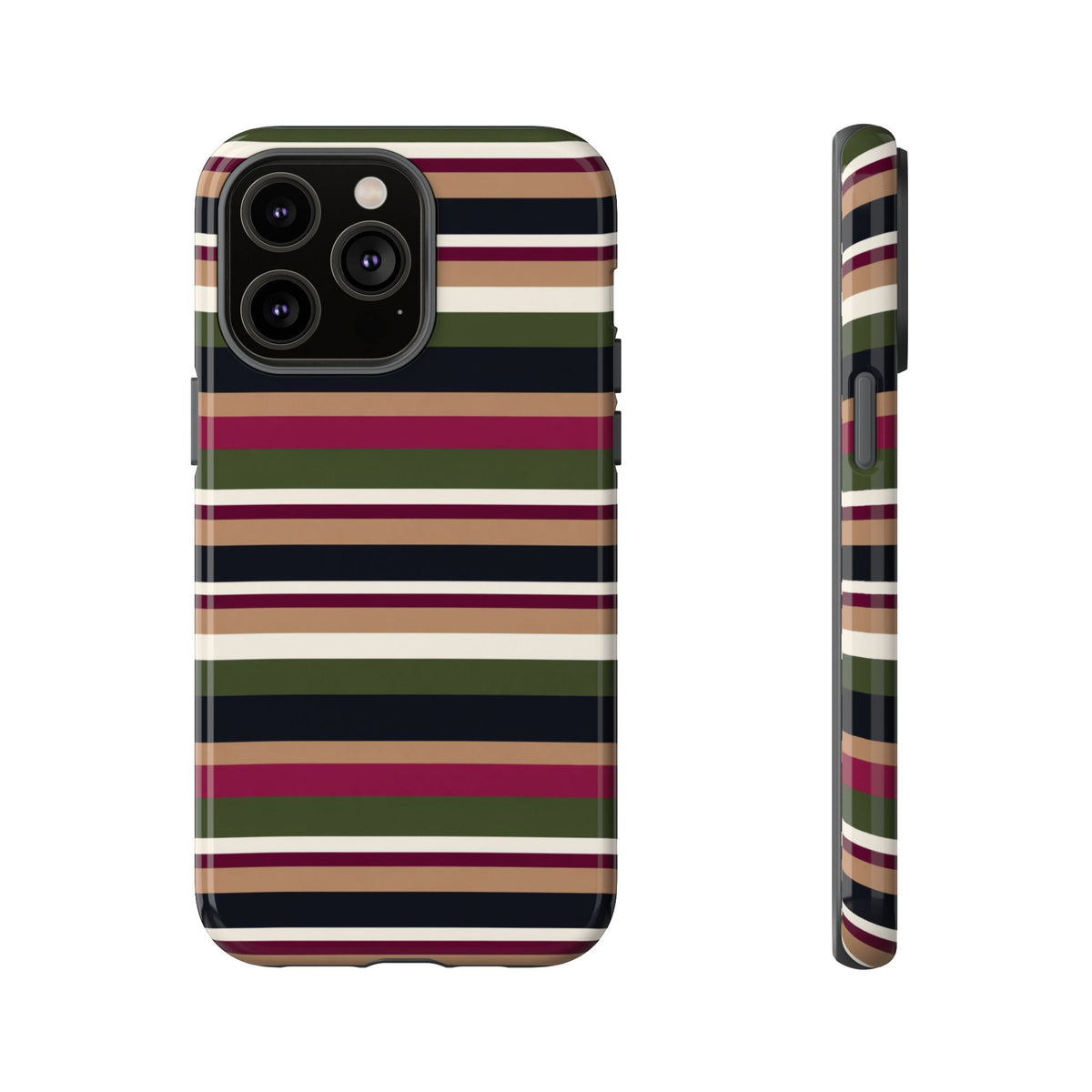 West End | Retro Striped iPhone Case