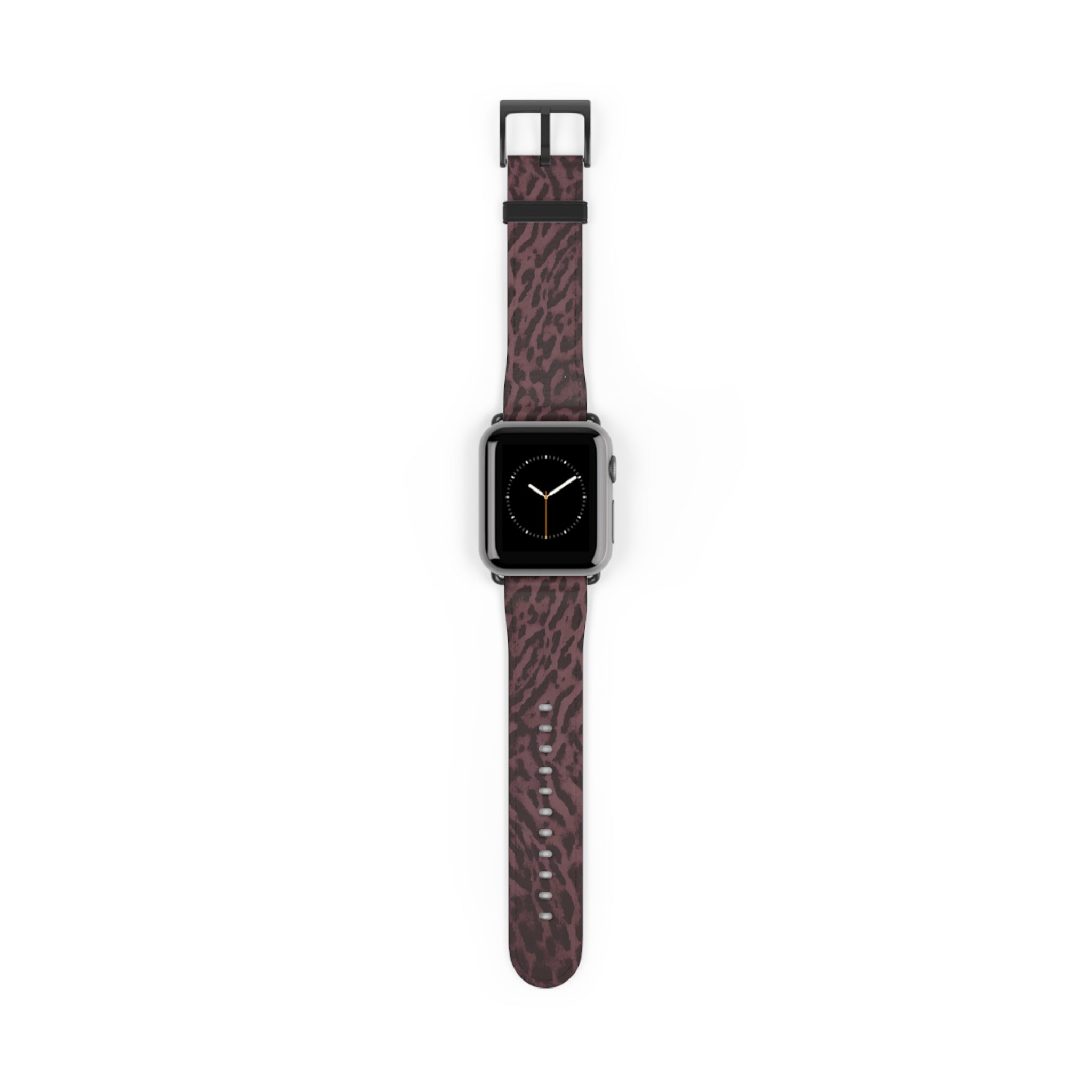 Purple Leopard Print Apple Watch Band