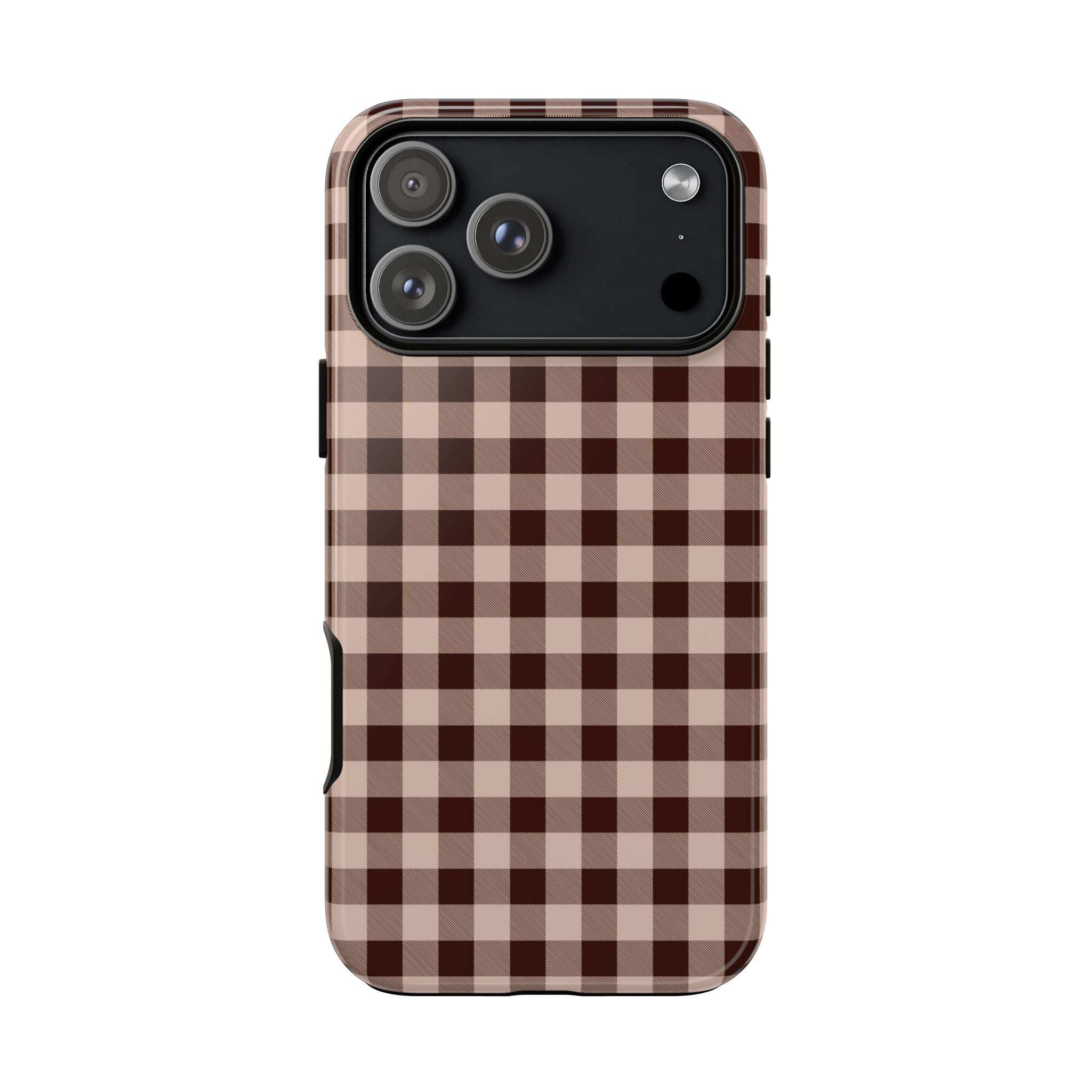 Latte Check Phone Case