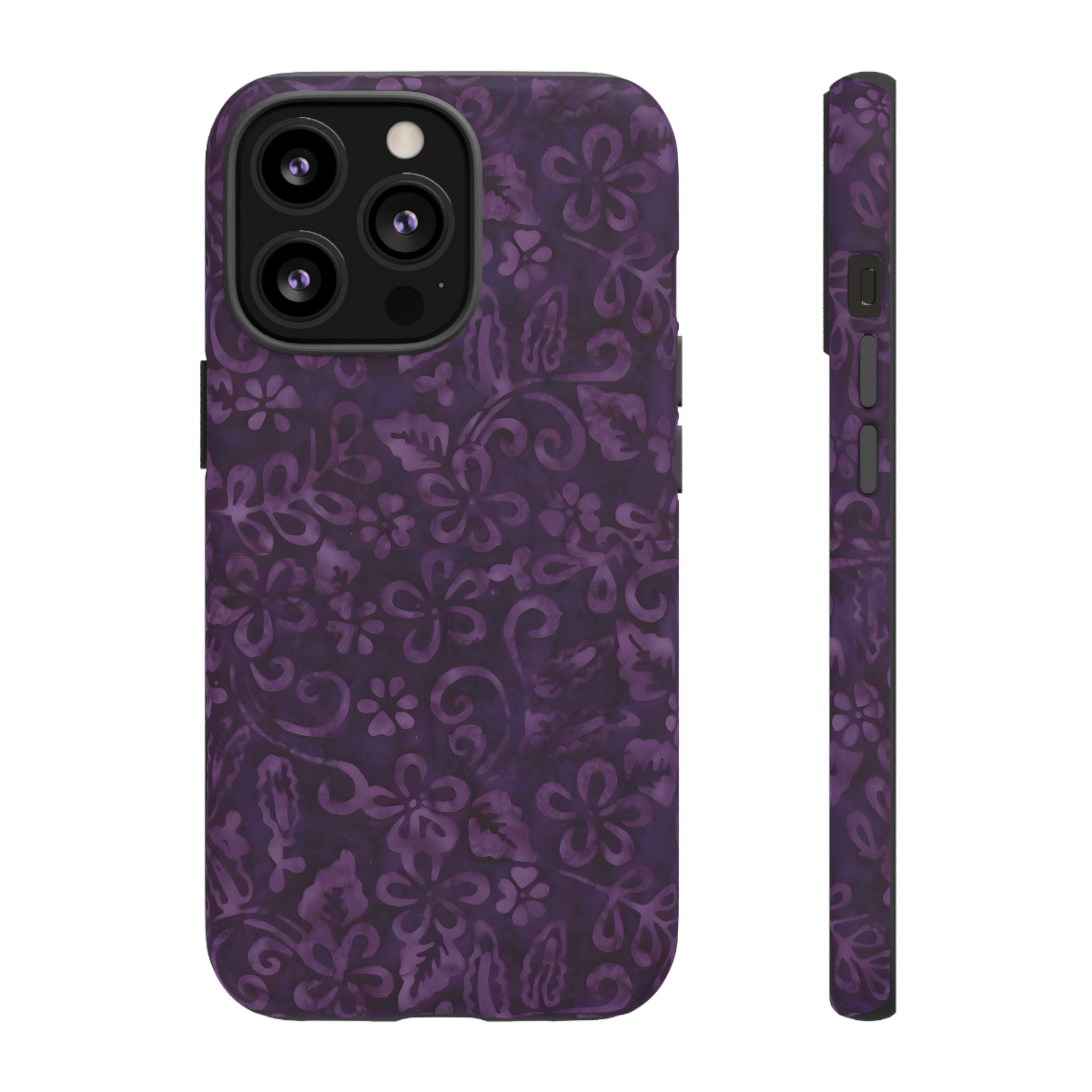 Violet Bloom iPhone Case