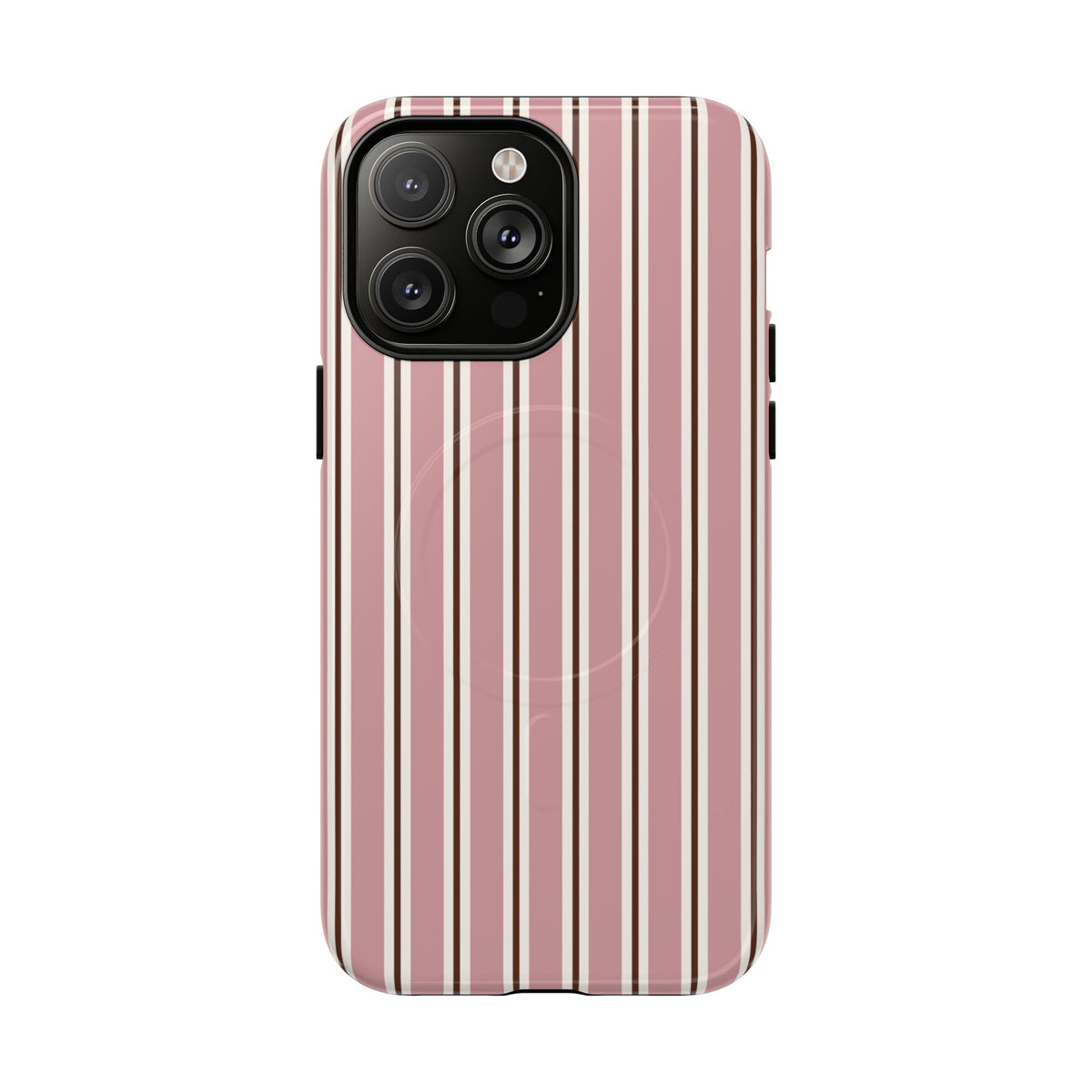 Pink on Repeat | Blush Stripe MagSafe Case
