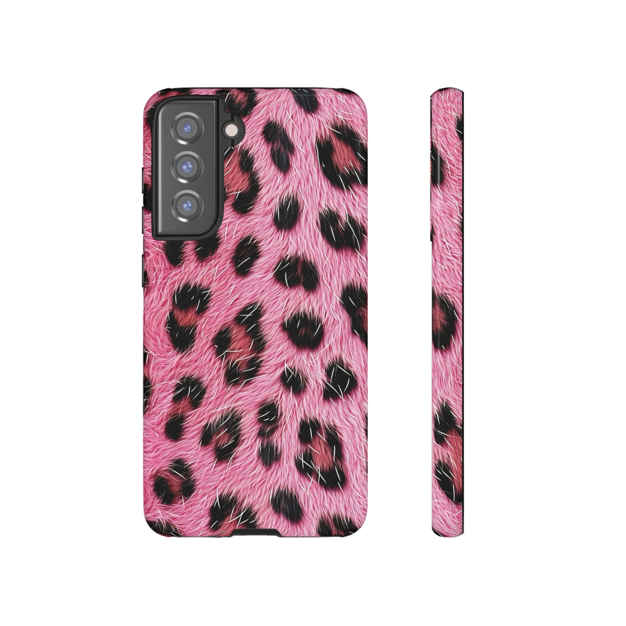 Party Animal Pink Leopard Galaxy Case