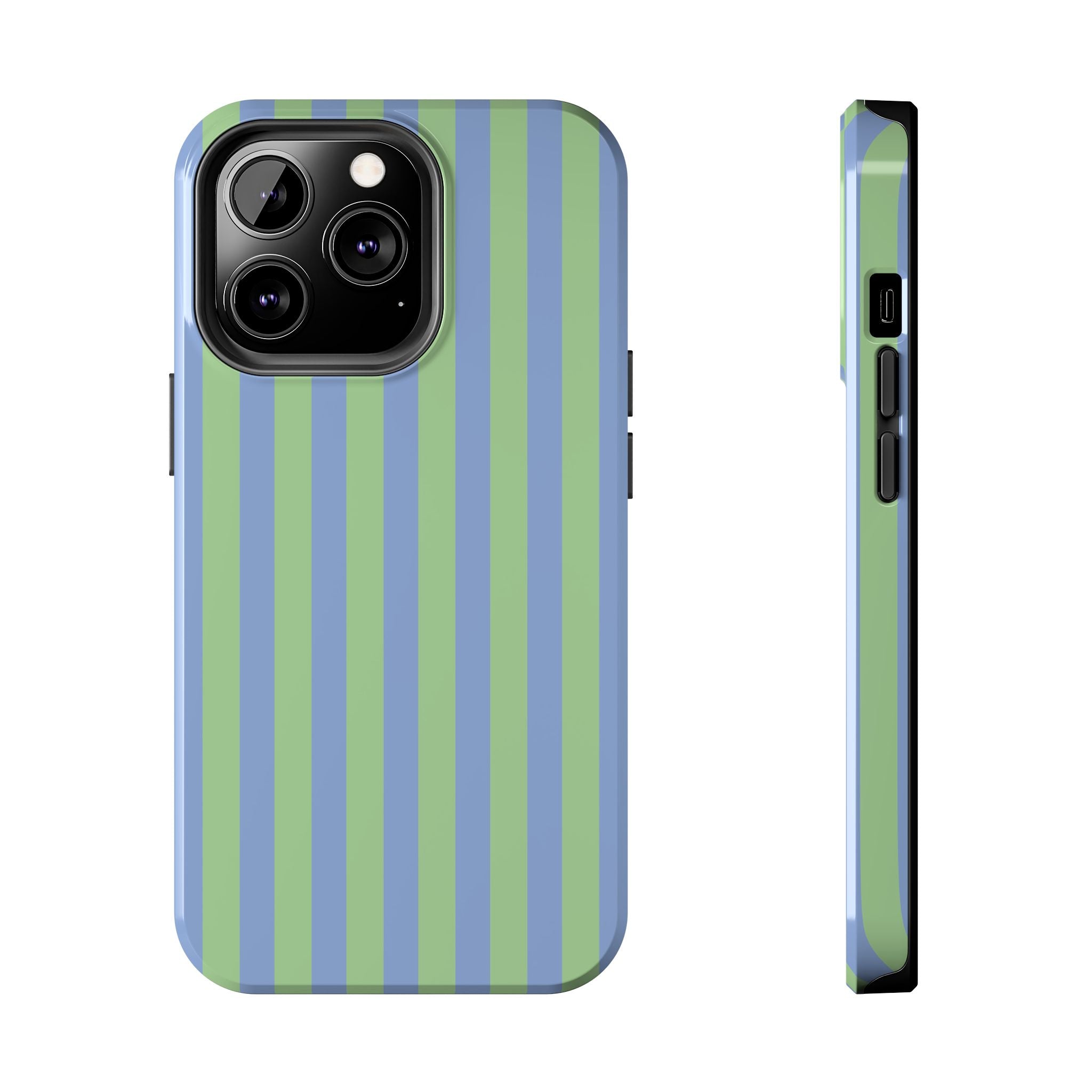 Mint Julep Pastel Striped iPhone Case