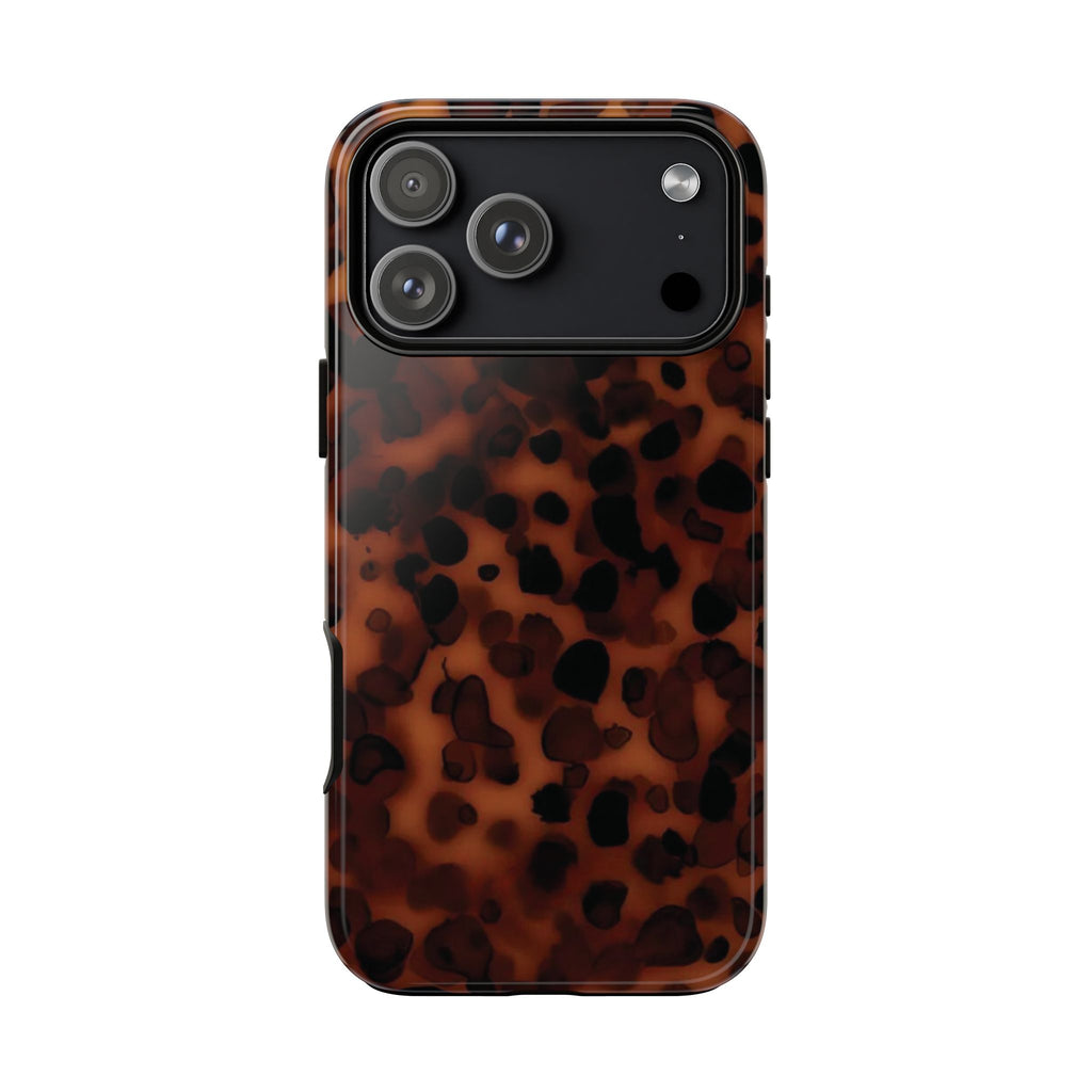 Shell Game | Dark Tortoiseshell iPhone Case