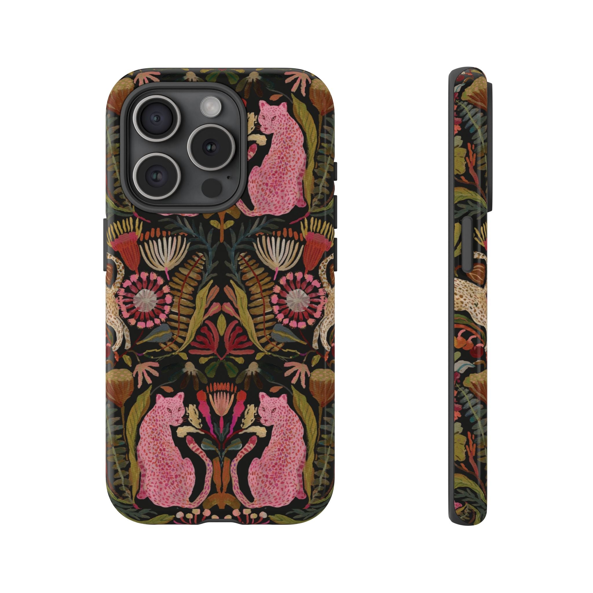 Leopard Garden iPhone Case