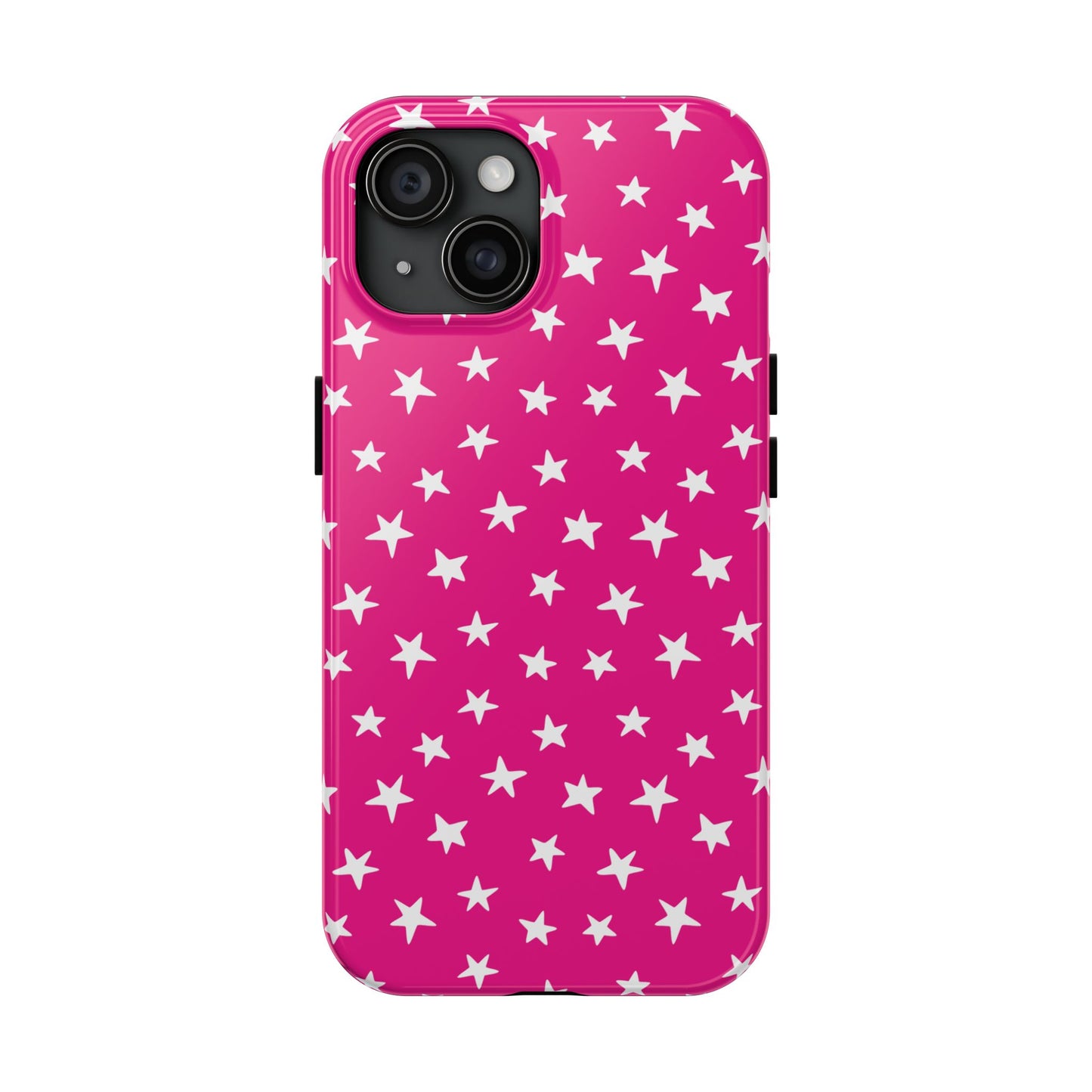 Starstruck | Hot Pink Starry iPhone Case