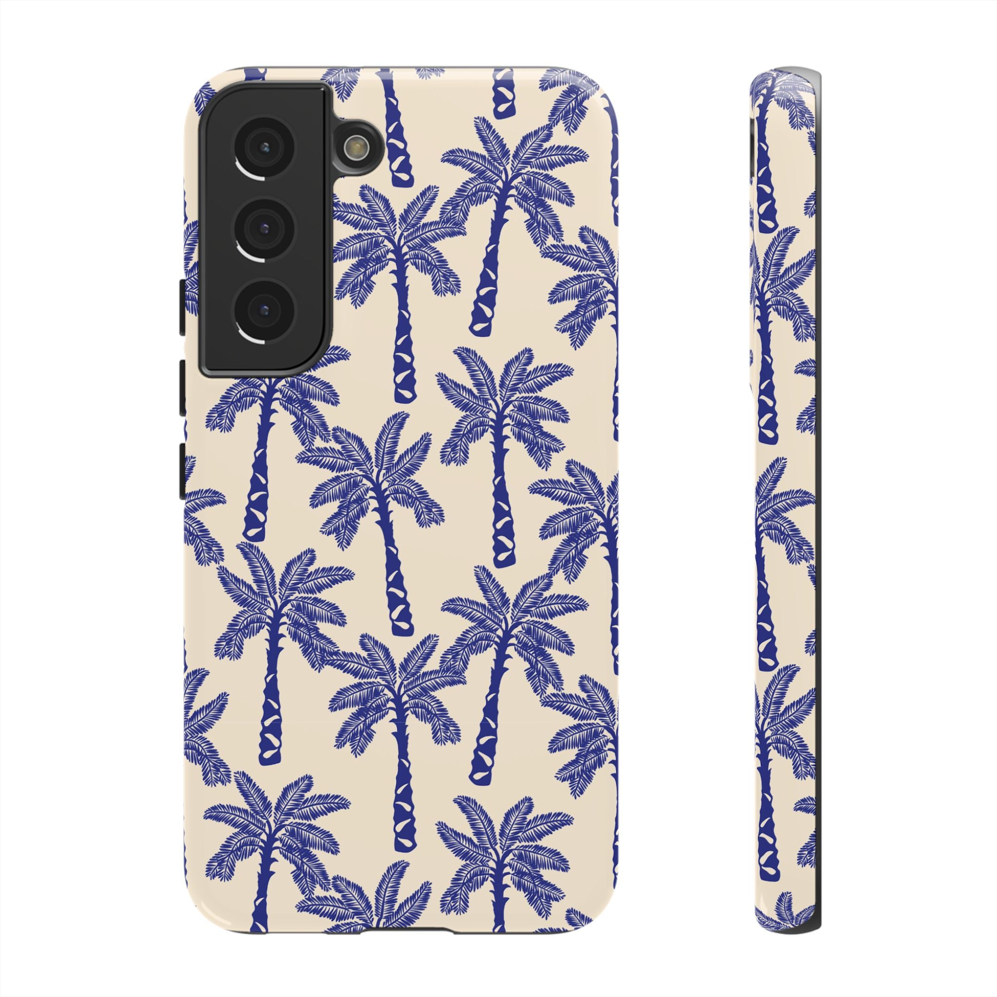 Blue Palms Galaxy Case