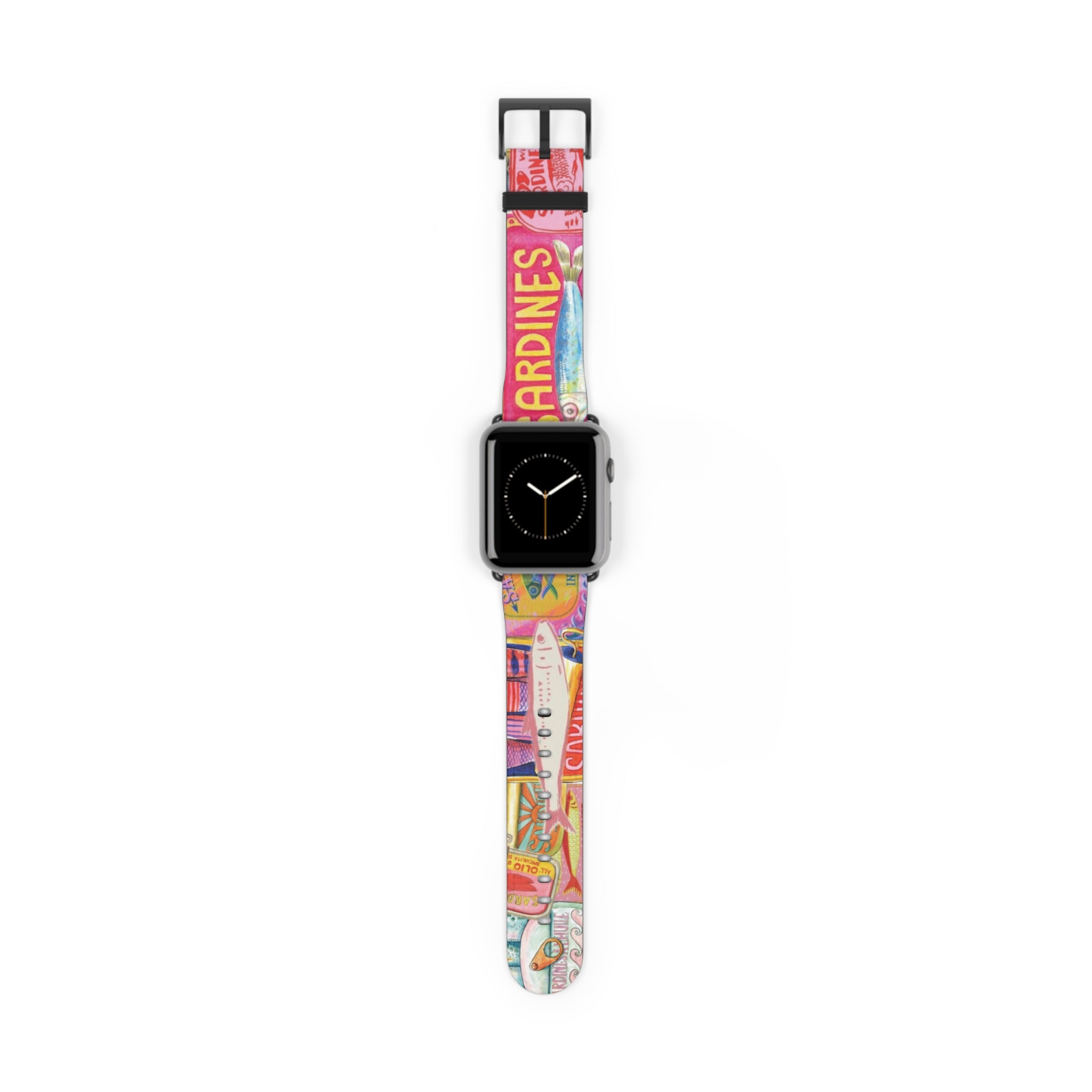 Sardines Collage Apple Watch Band