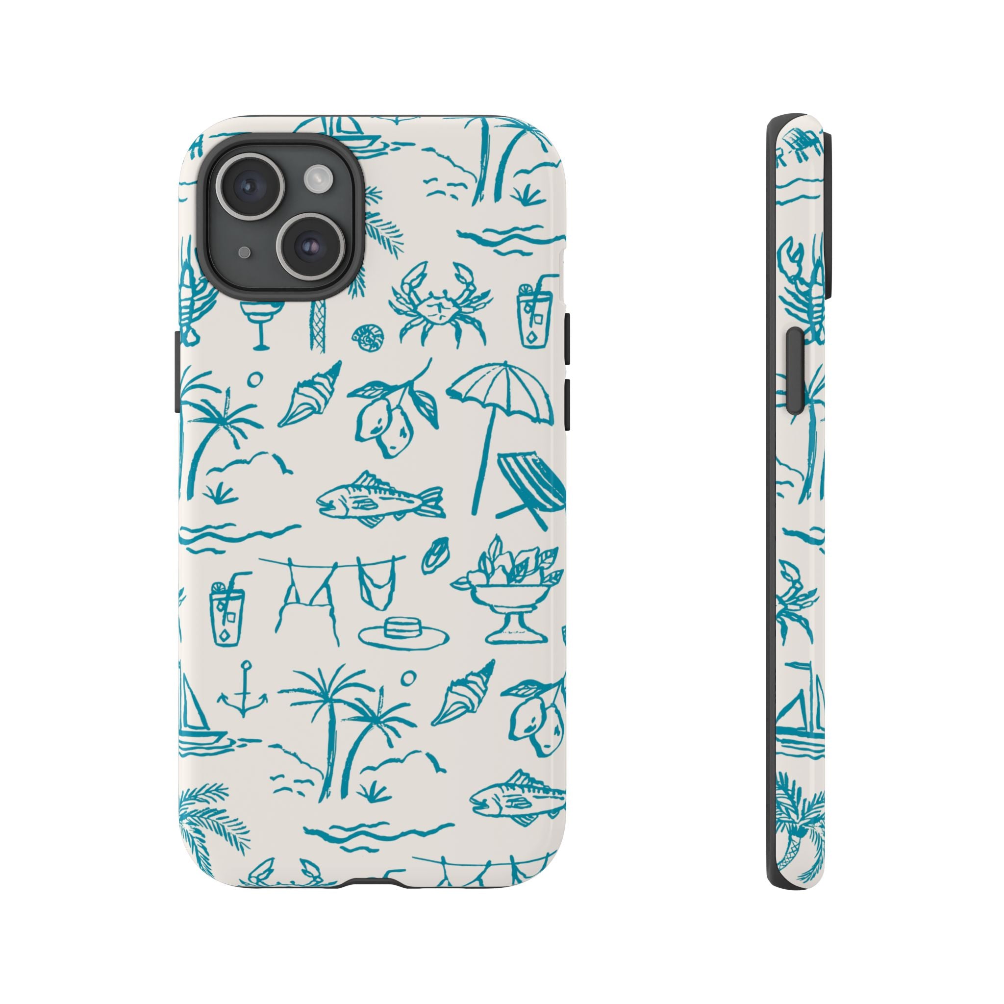 Meet Me Seaside iPhone Case