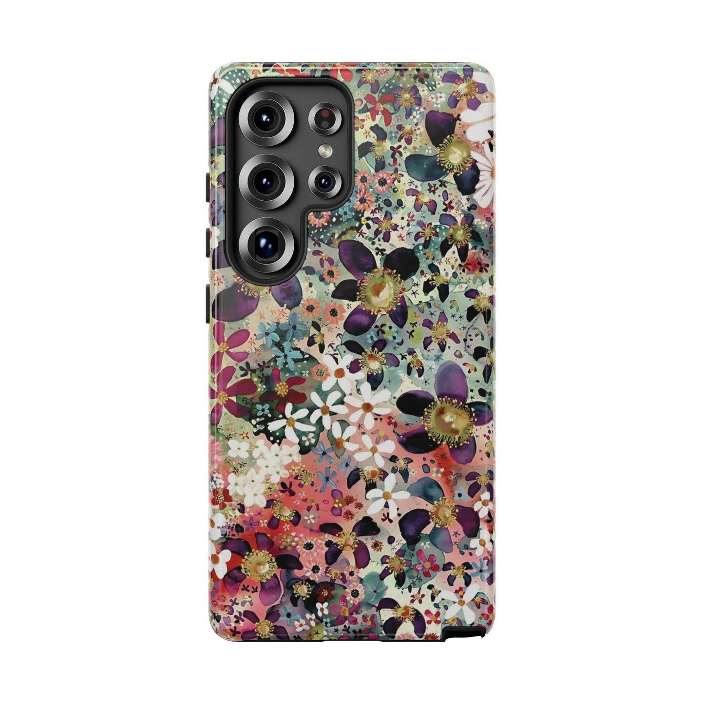 Flower Bomb | Colorful Floral Galaxy Case