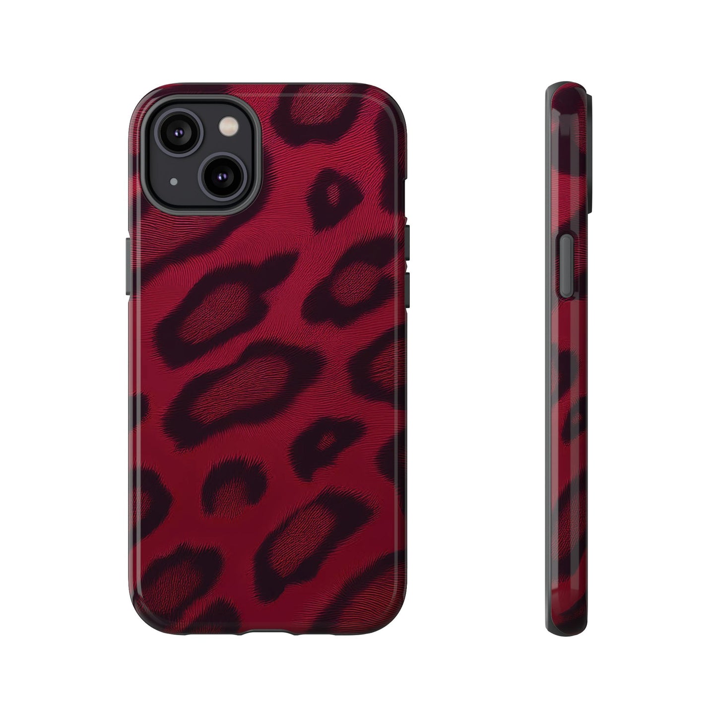 Scarlet | Red Animal Print Case