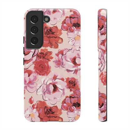 Charmed | Pink Painted Roses Case