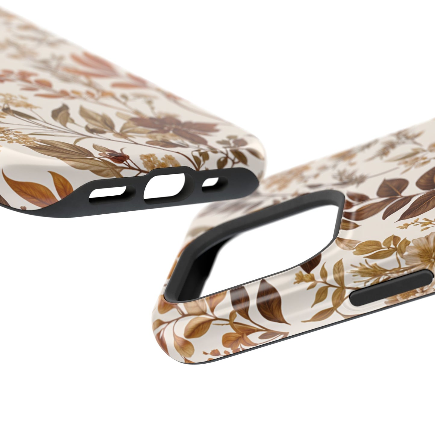 Autumn Botanical | Brown Floral MagSafe Case