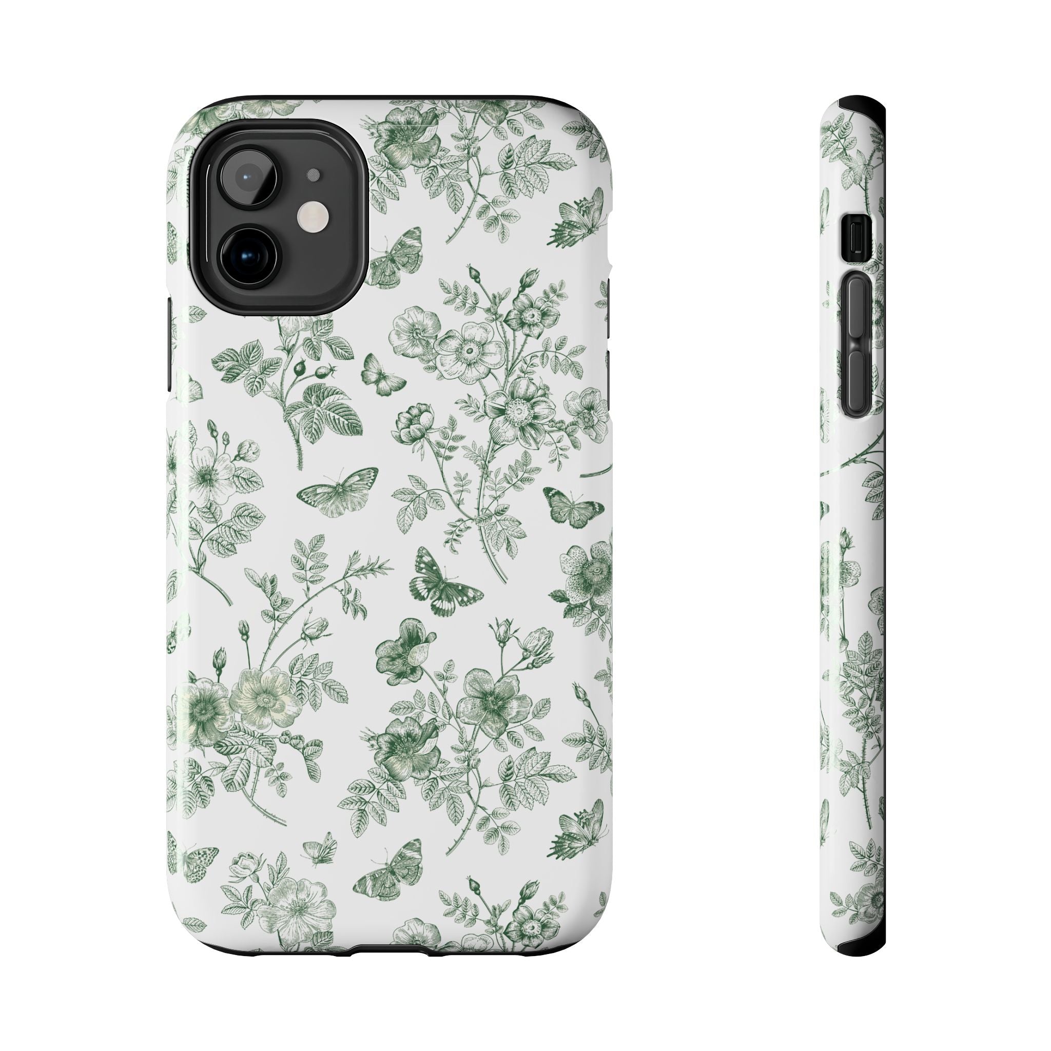 Butterfly Garden Floral iPhone Case