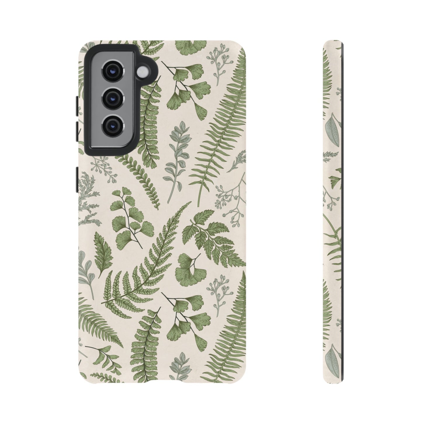 Vintage Botanical | Green Botanical Illustration Case