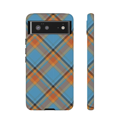 Cozy | Blue Plaid Case