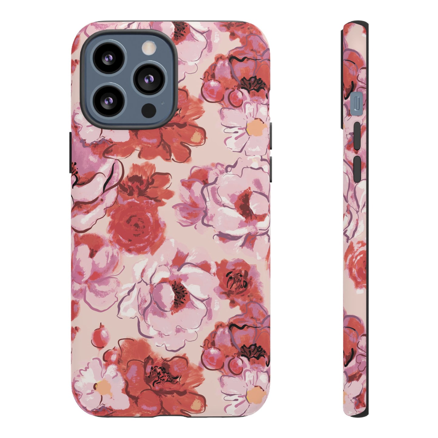 Charmed | Pink Painted Roses Case